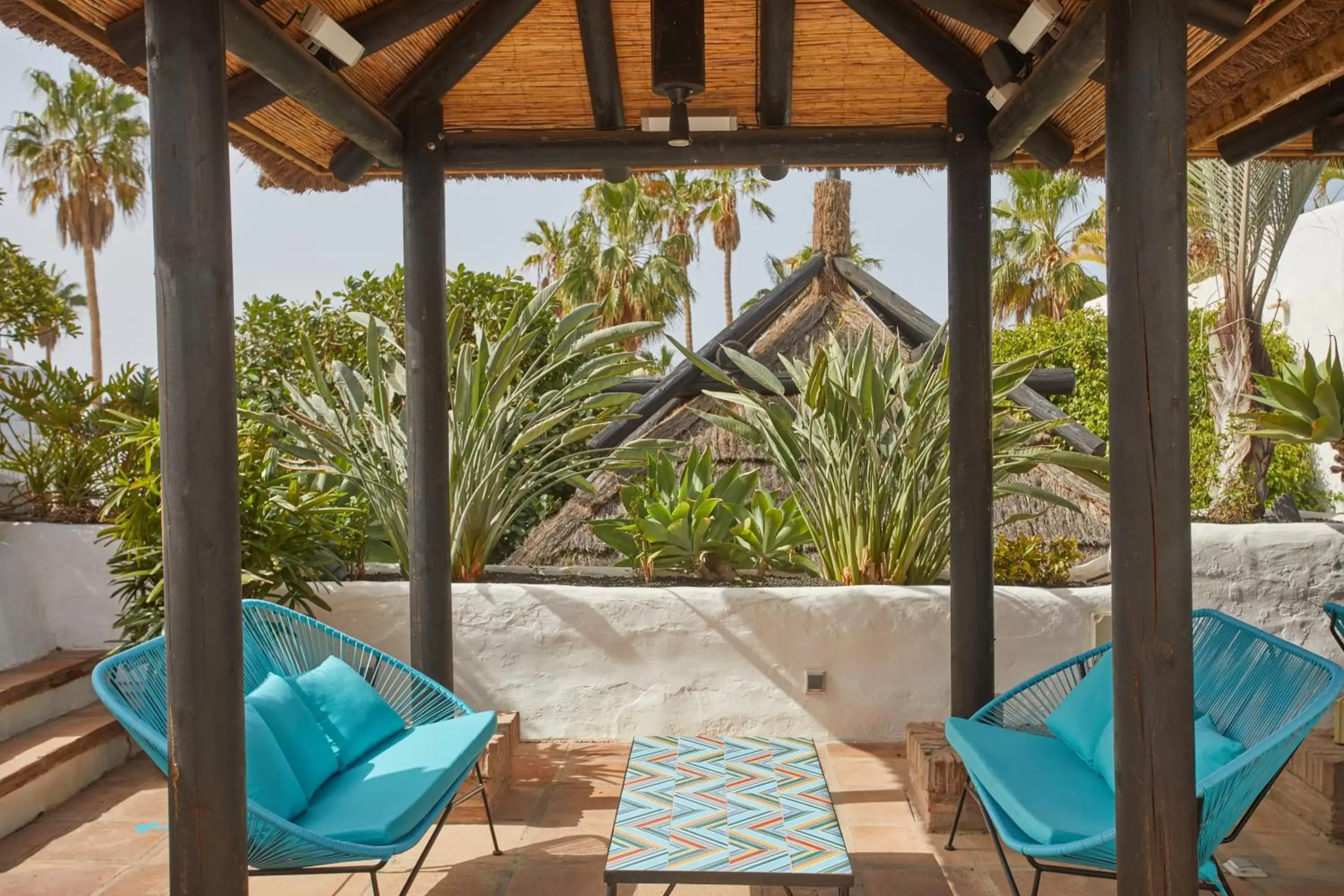 Patio, Balcony/Terrace in Dreams Jardin Tropical Resort & Spa