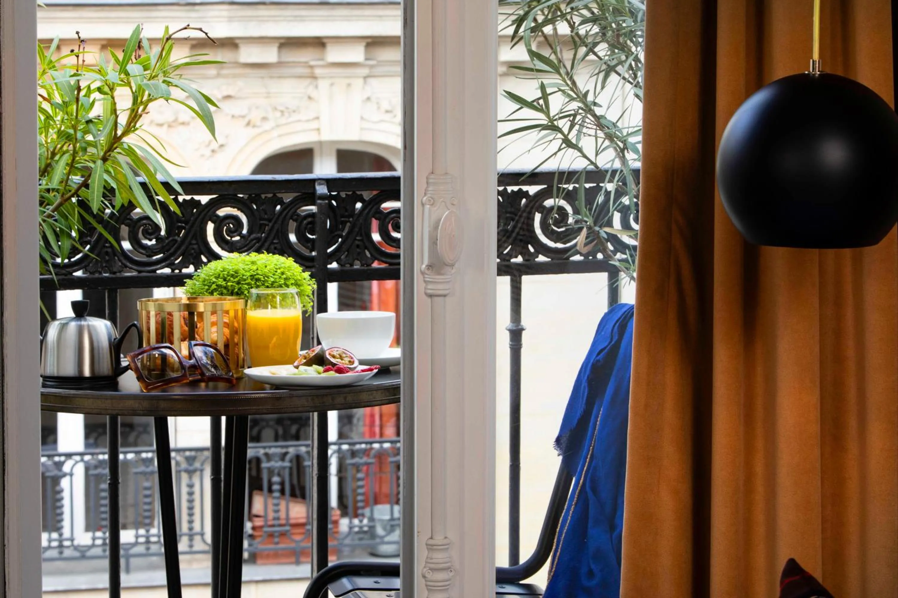 Balcony/Terrace in Hotel Monsieur & Spa