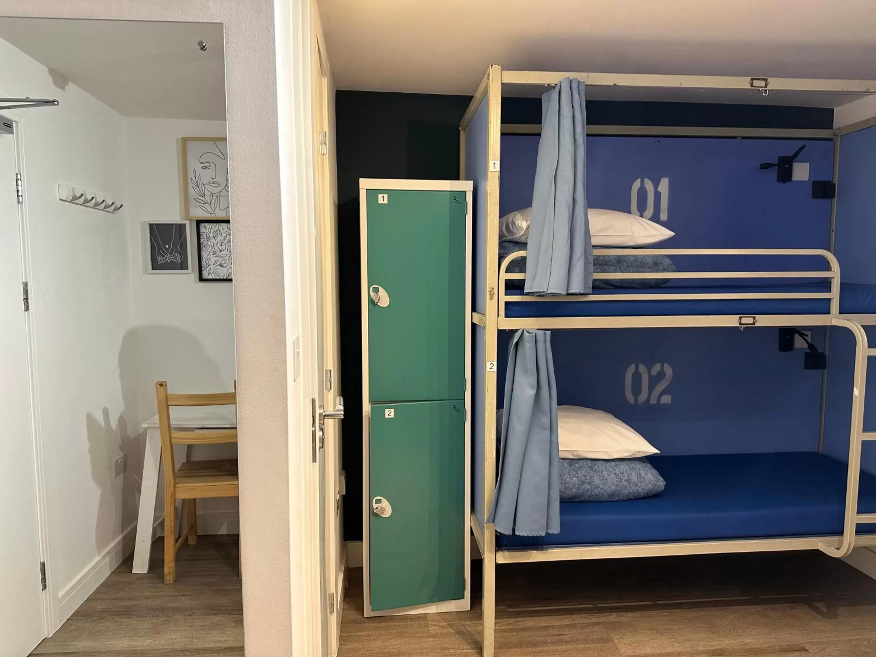 Bedroom, Bunk Bed in Smart Camden Inn Hostel