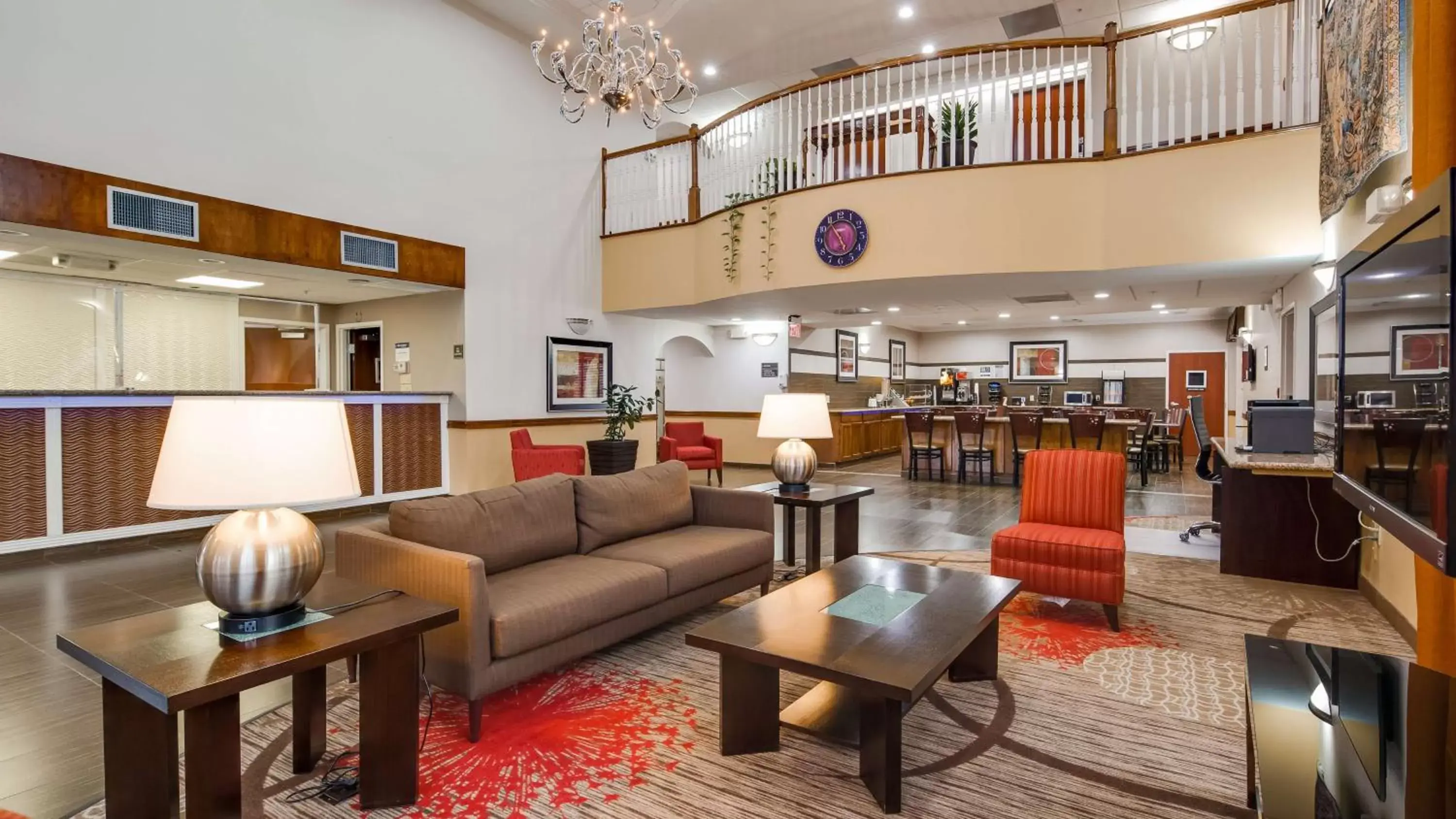 Lobby or reception in Best Western Dayton Inn & Suites
