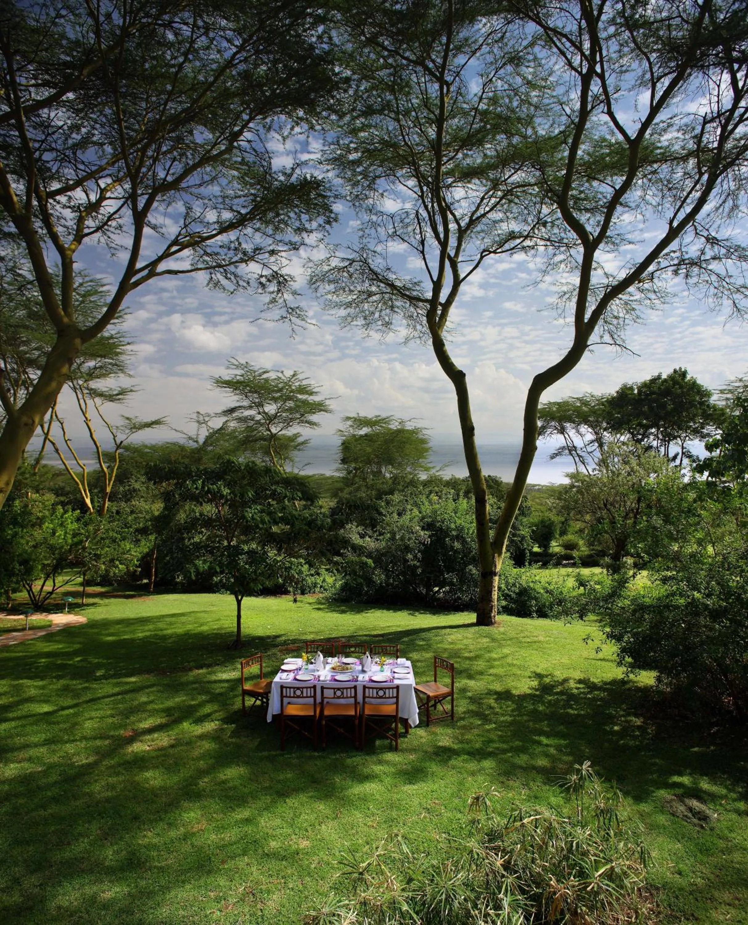 Dining area in Sarova Lion Hill Game Lodge