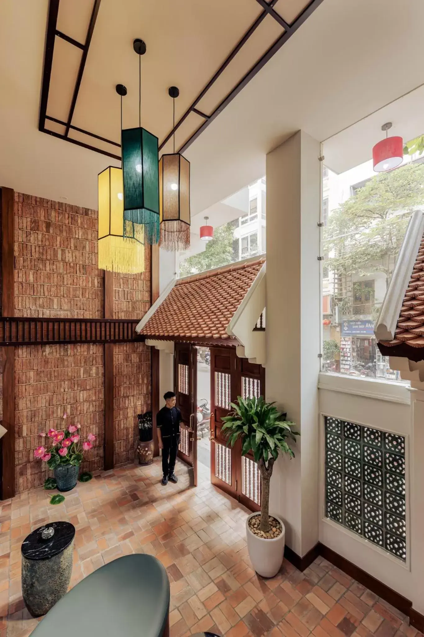 Lobby or reception in Lotusama Hanoi Hotel