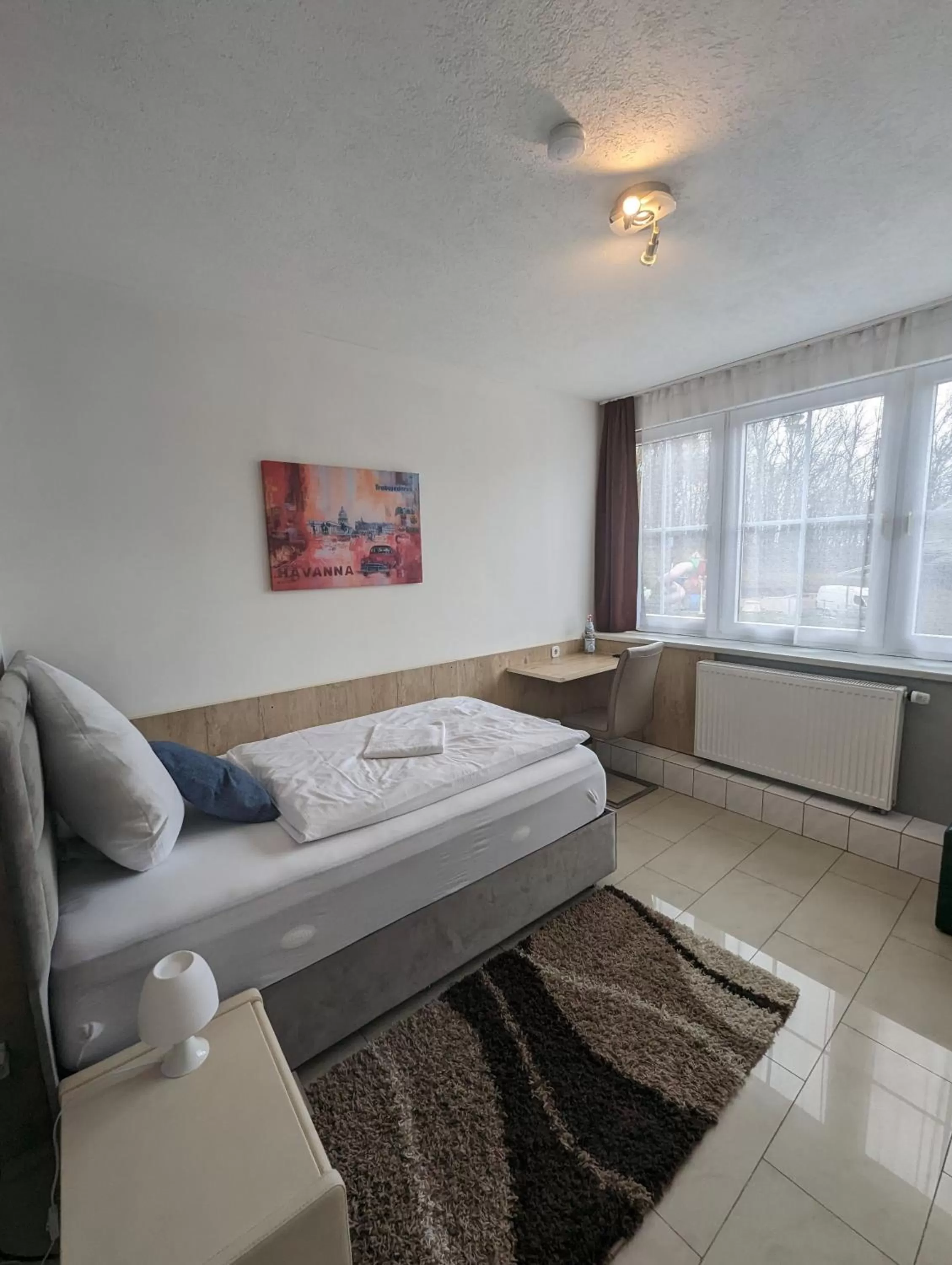 Bed in Hotel Eiserner Anton