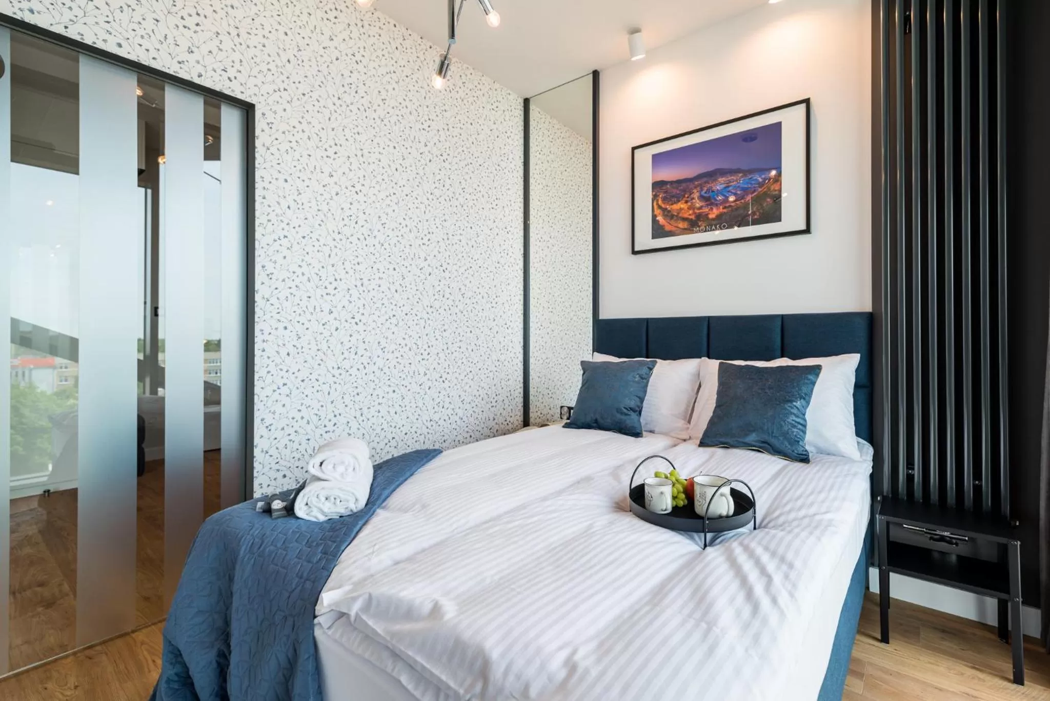 Bed in Q18 ApartHotel