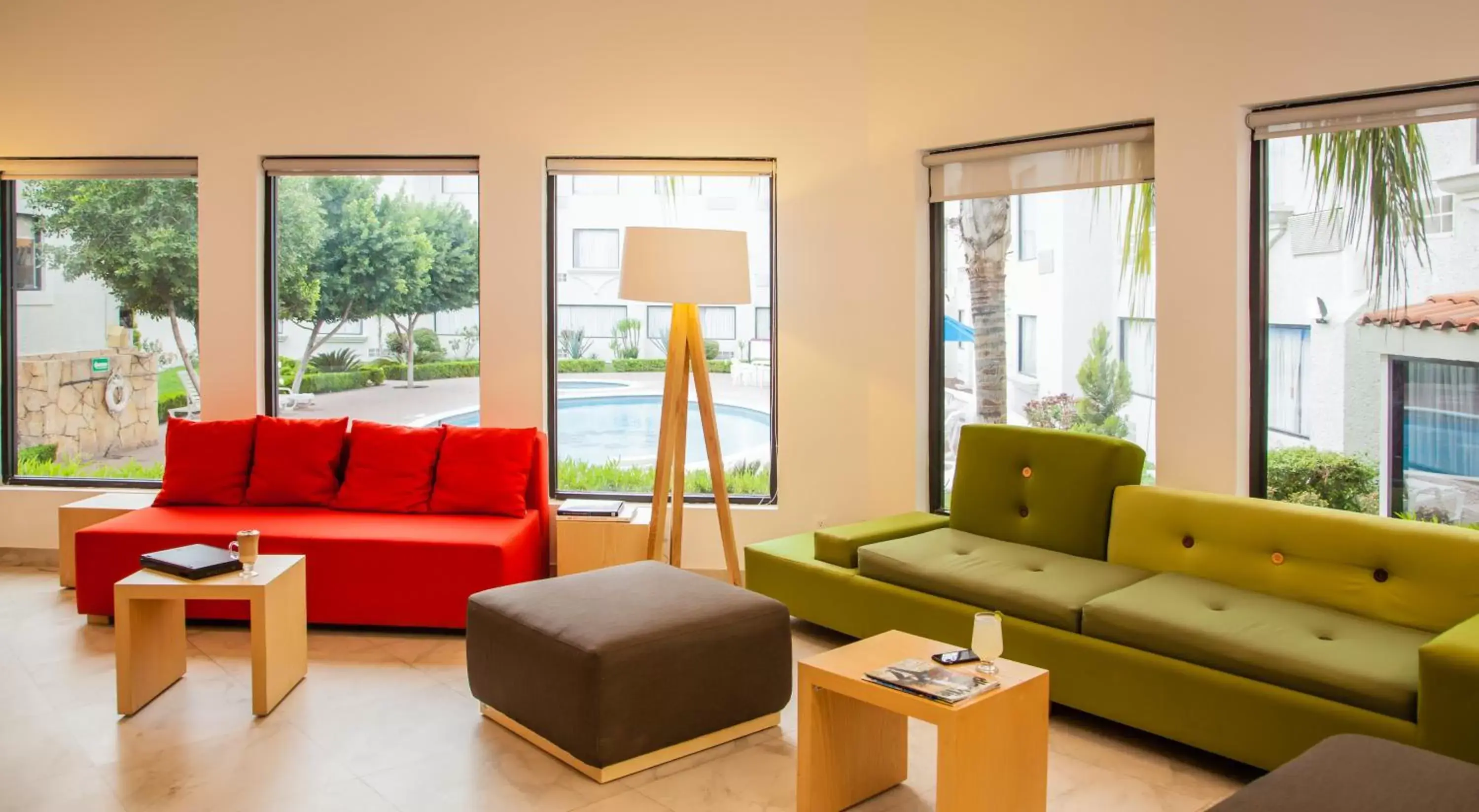 Lobby or reception, Seating Area in Fiesta Inn Monclova