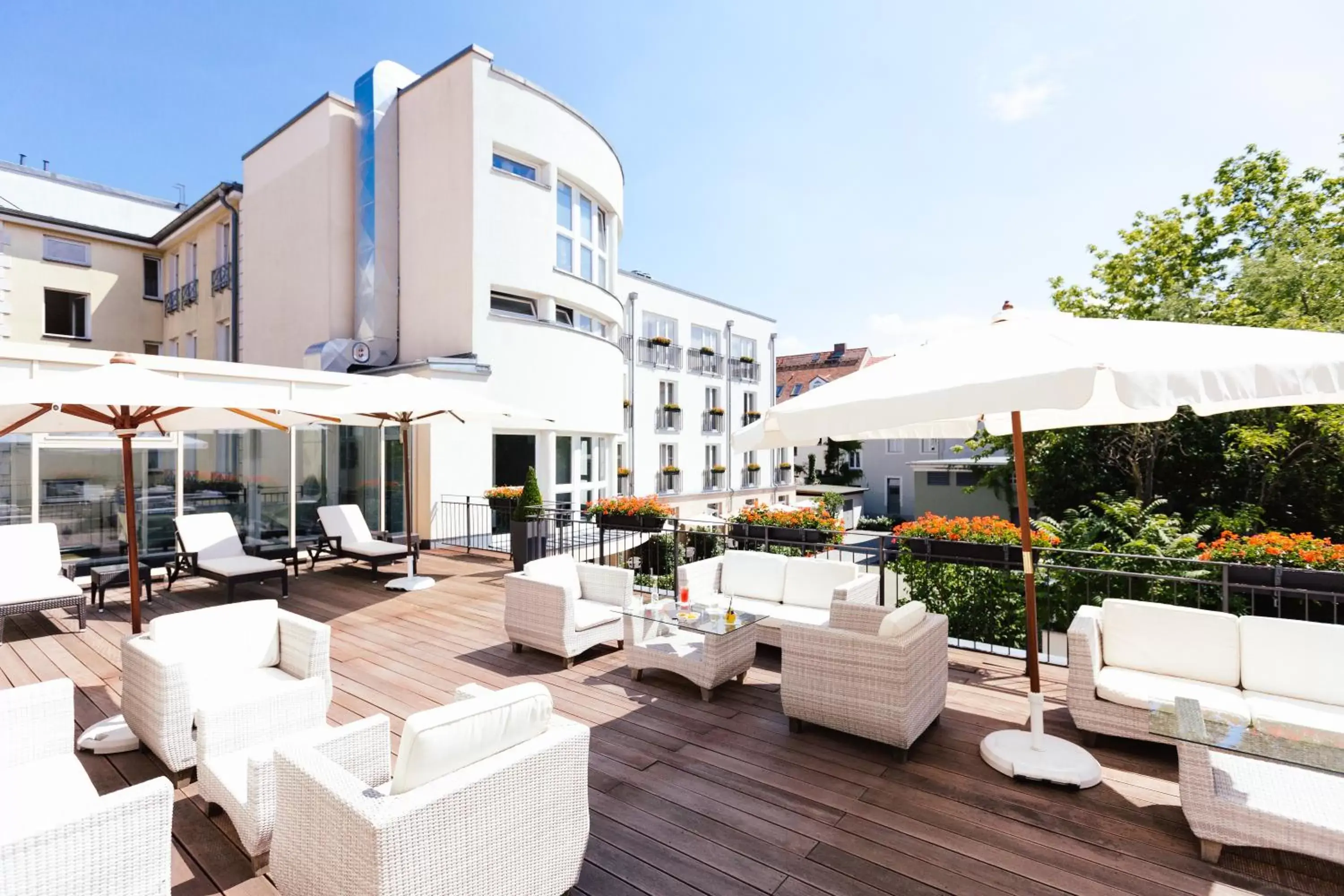 Balcony/Terrace in Hotel Brandenburger Tor Potsdam