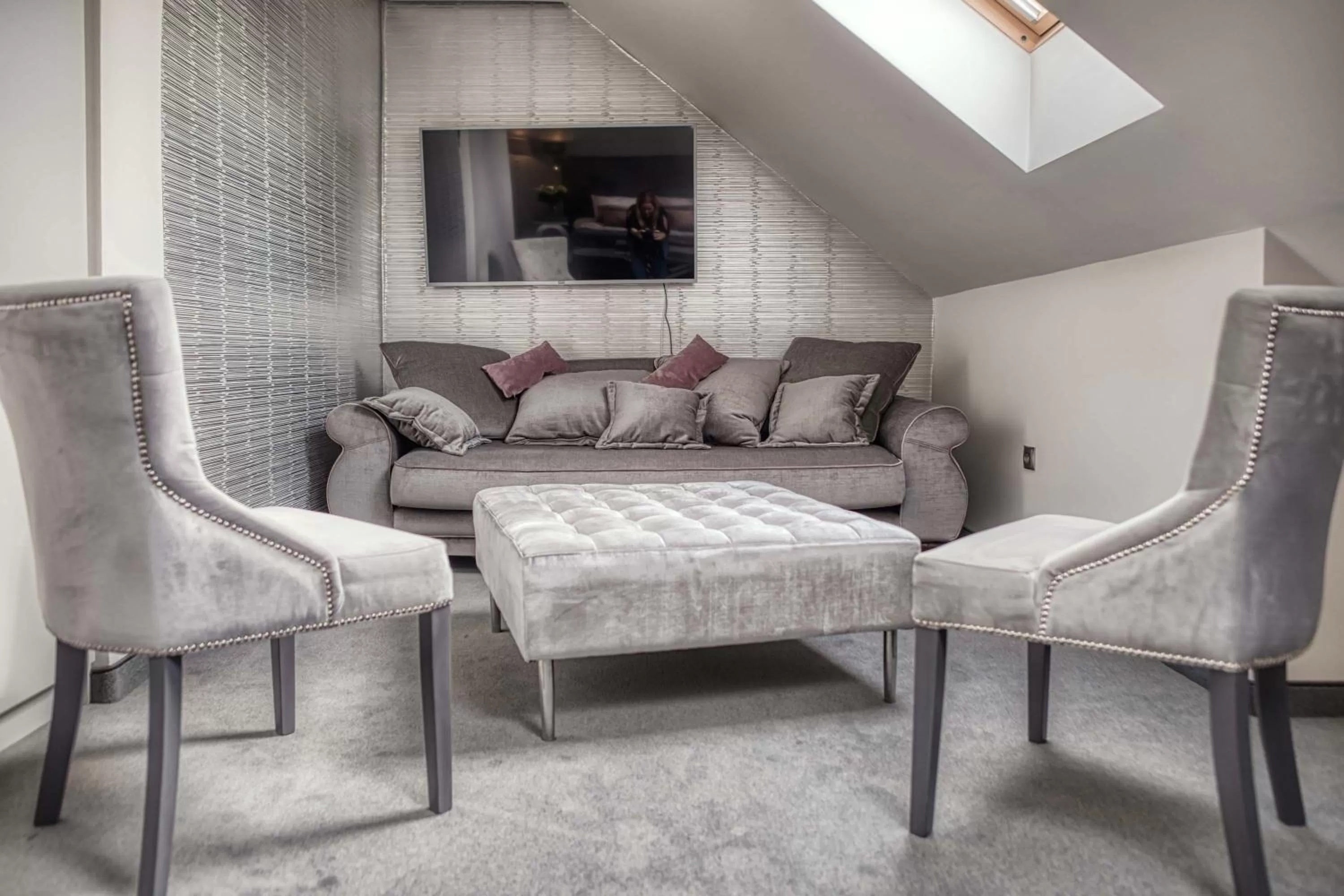 Living room in Hotel Biały Dom