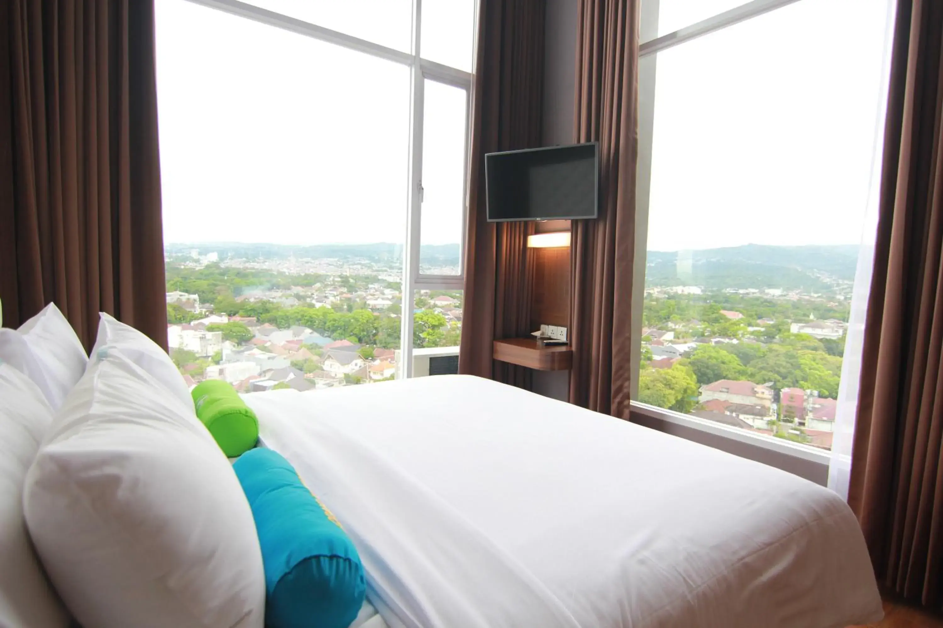 Bedroom, View in Grand Tebu Hotel