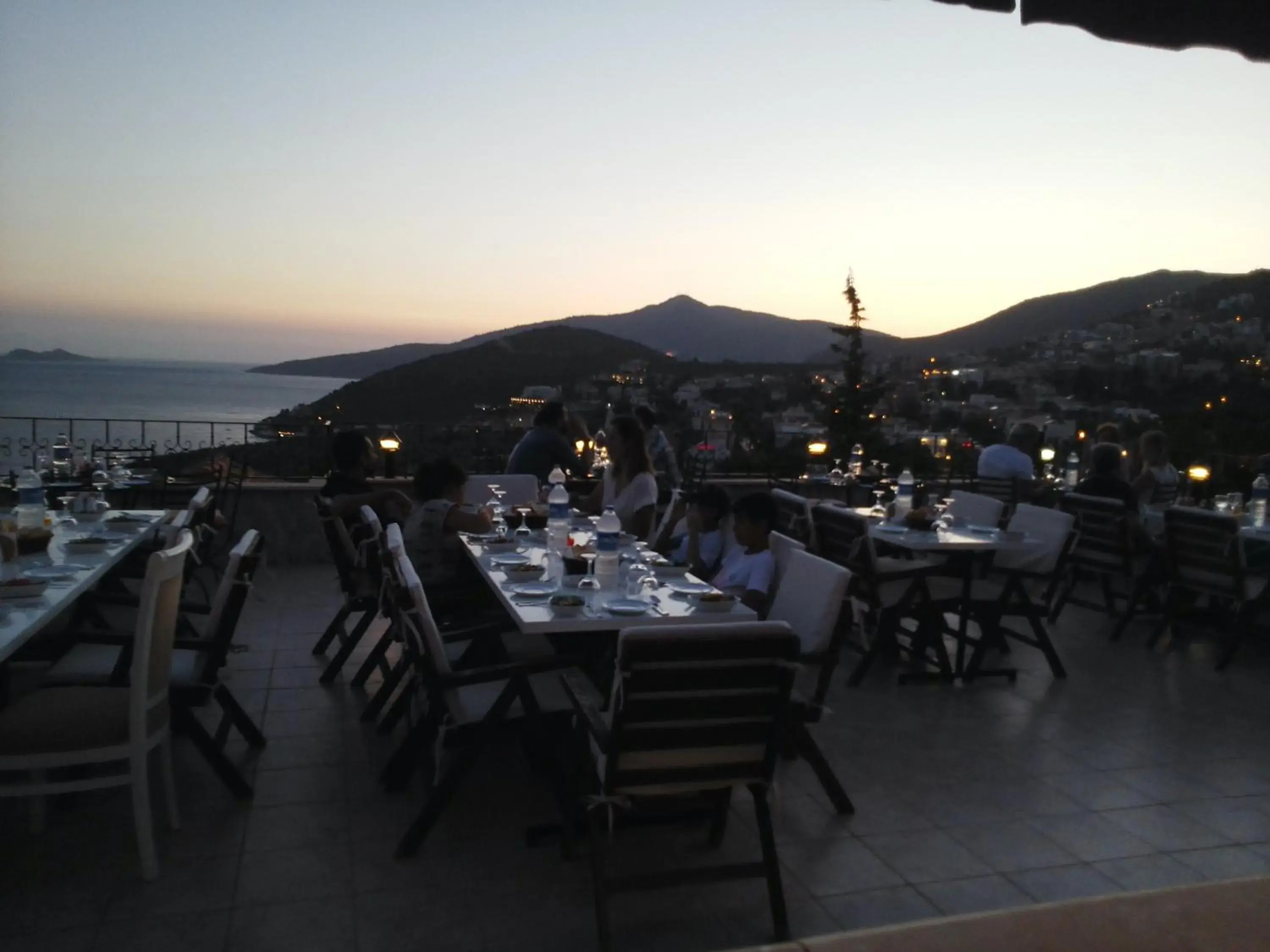 Balcony/Terrace, Restaurant/Places to Eat in Enda Boutique Hotel Kalkan