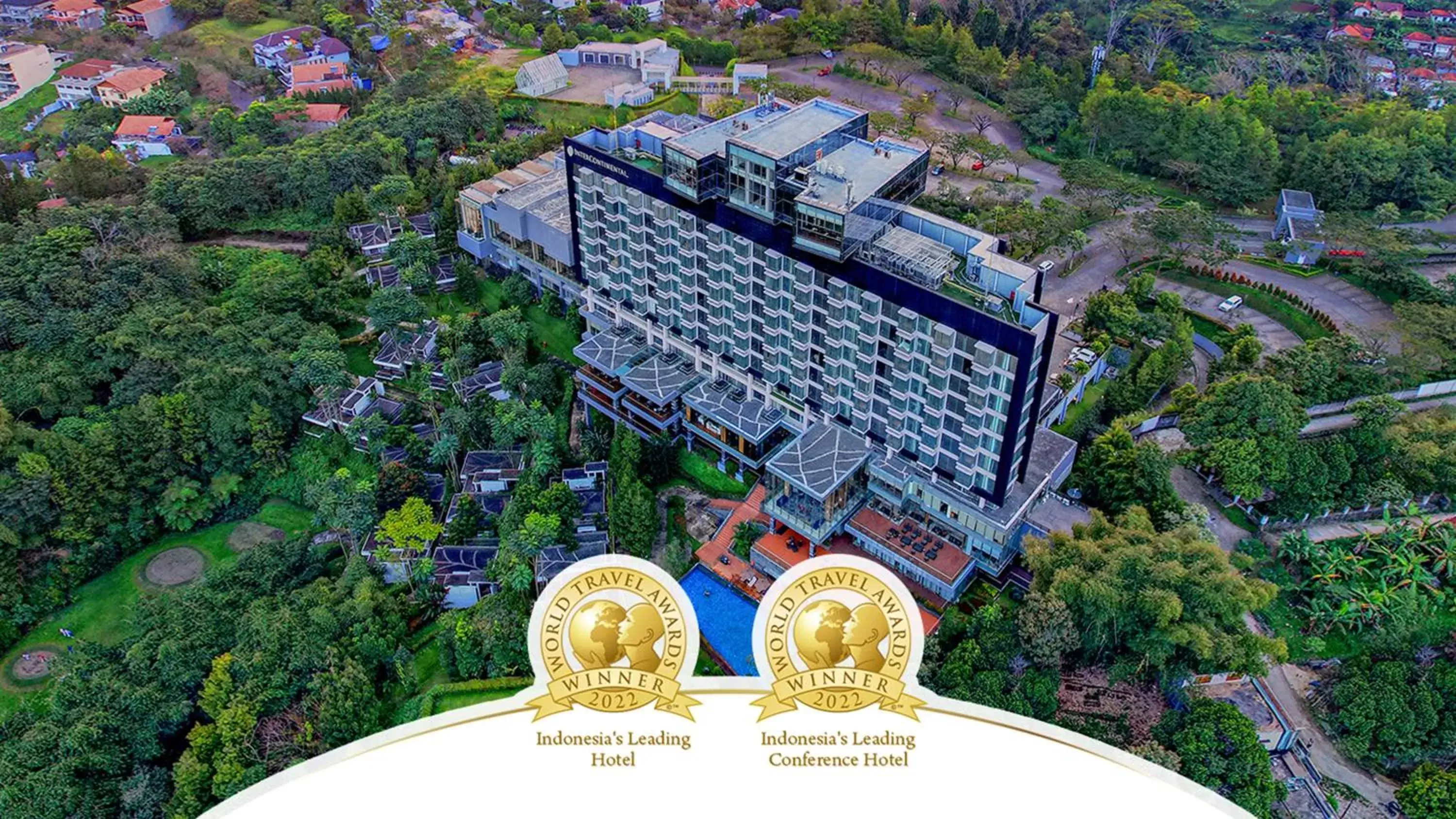 Property building, Bird's-eye View in InterContinental Bandung Dago Pakar, an IHG Hotel