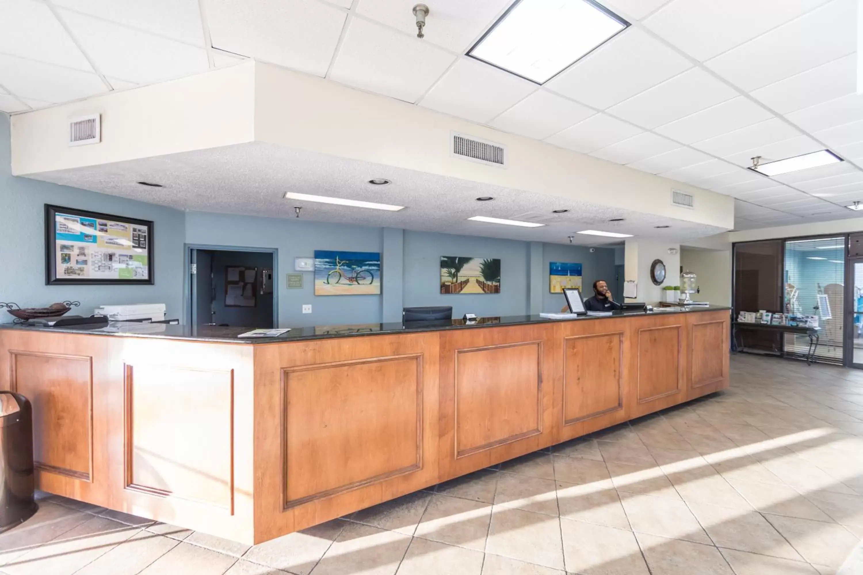 Lobby or reception in Ocean Coast Hotel at the Beach Amelia Island