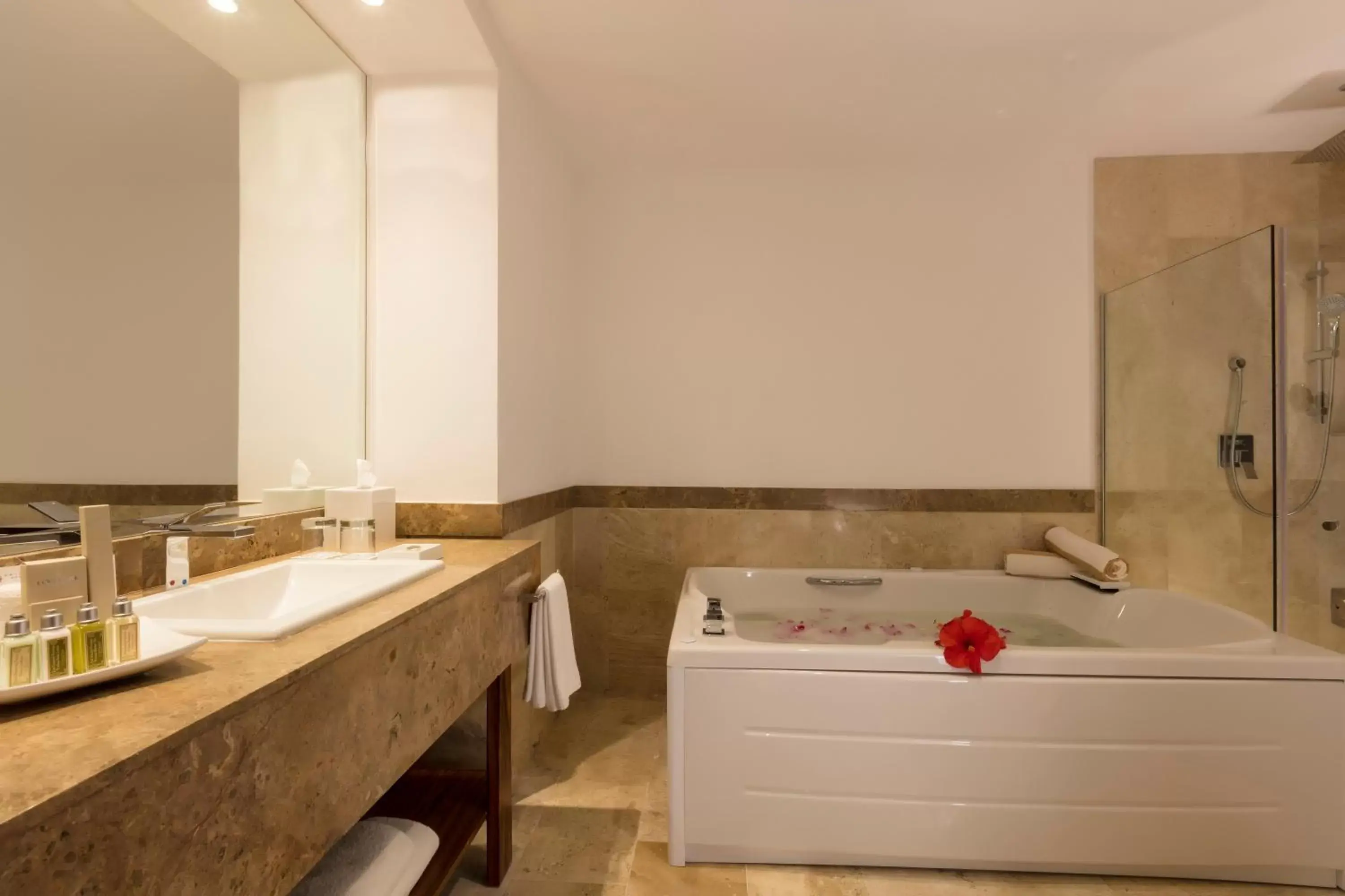 Hot Tub, Bathroom in Krystal Grand Los Cabos - All Inclusive