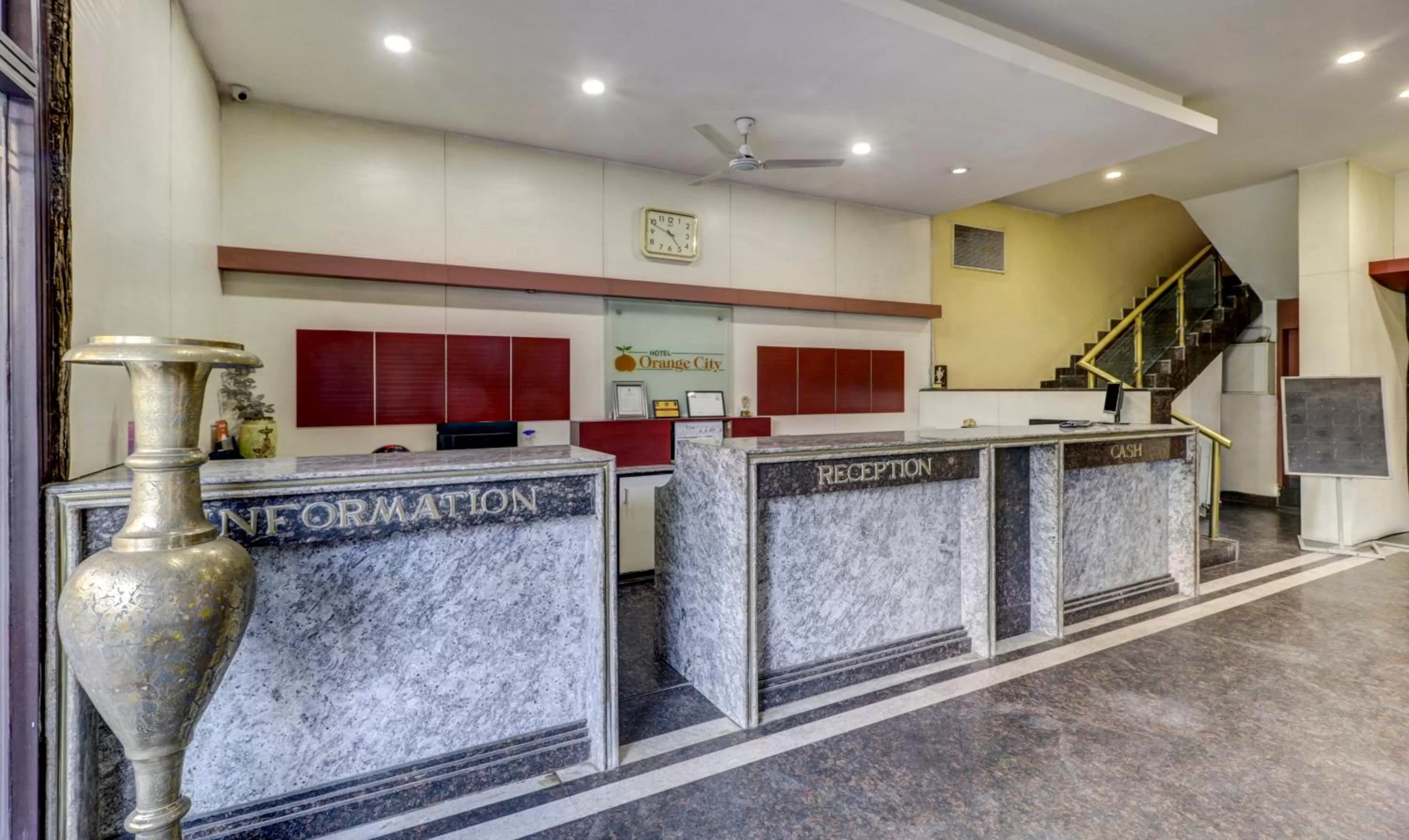 Lobby or reception, Lobby/Reception in Treebo Trend Orange City