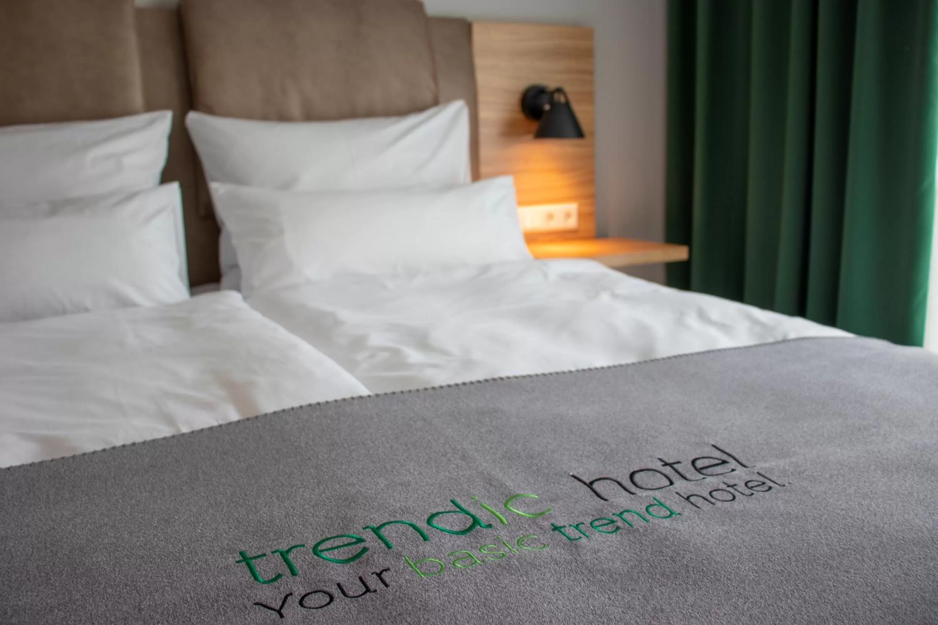 Bed in Trendic Hotel
