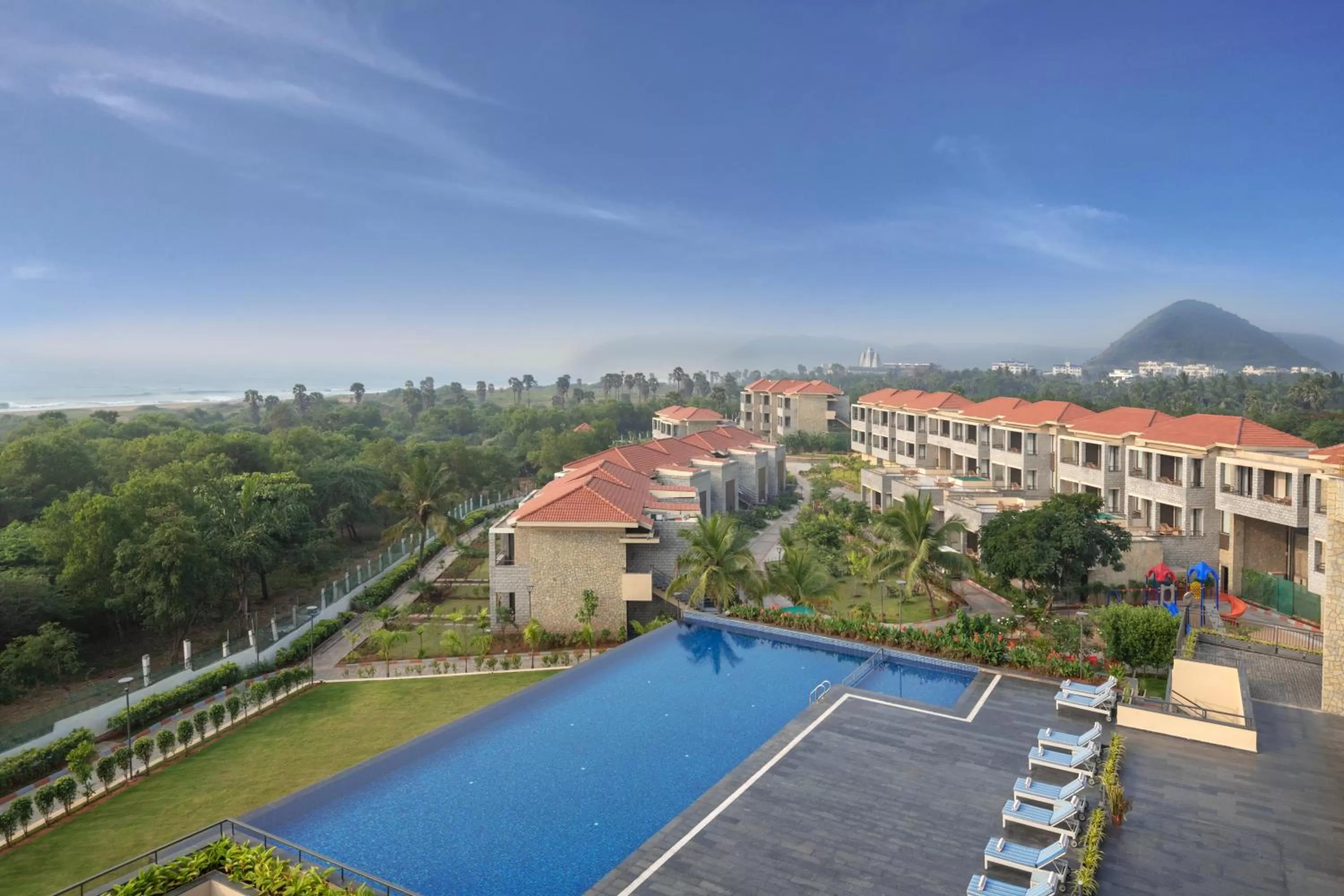 Beach in Radisson Blu Resort Visakhapatnam