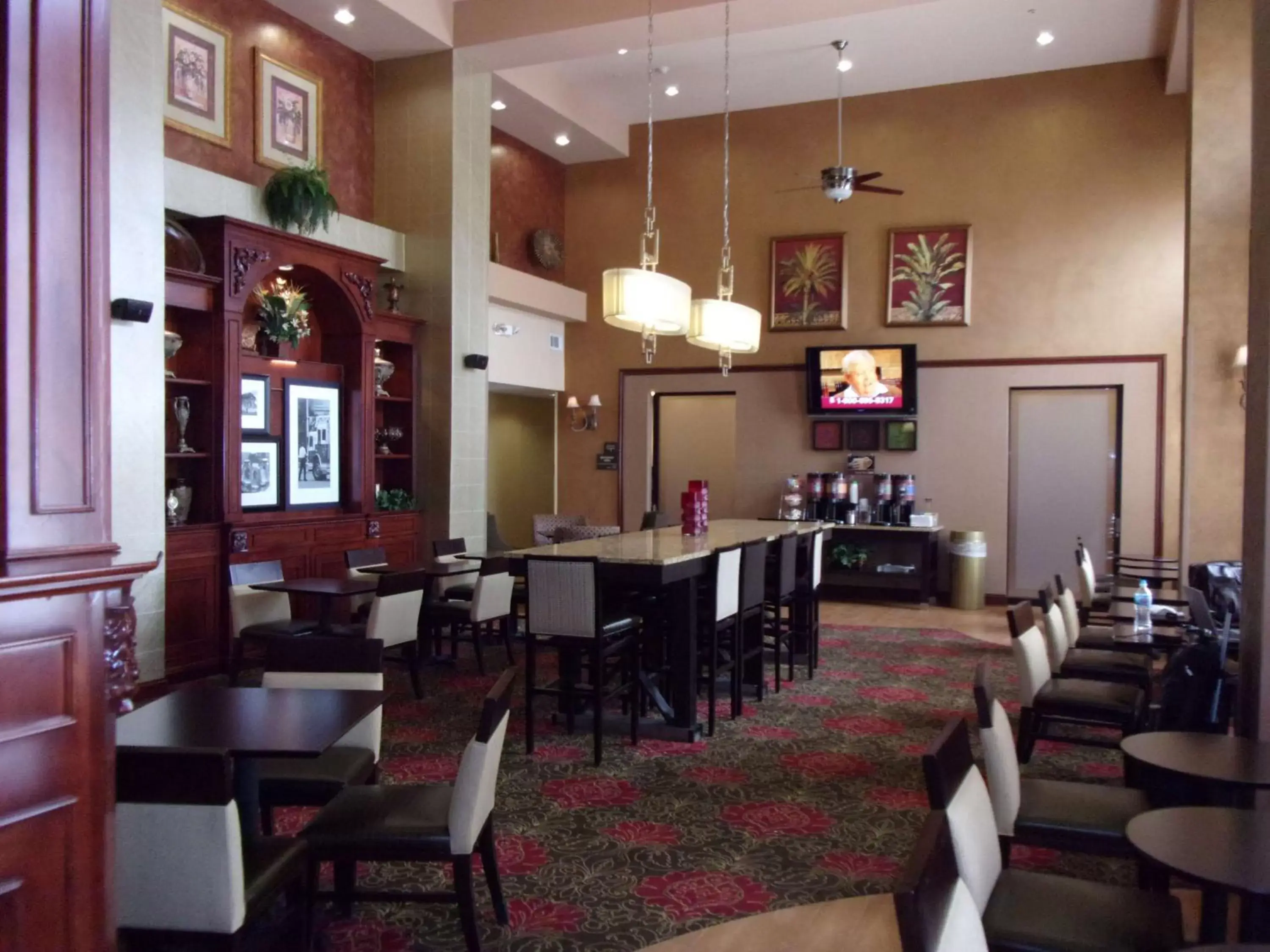 Lobby or reception, Restaurant/Places to Eat in Hampton Inn & Suites Bolingbrook