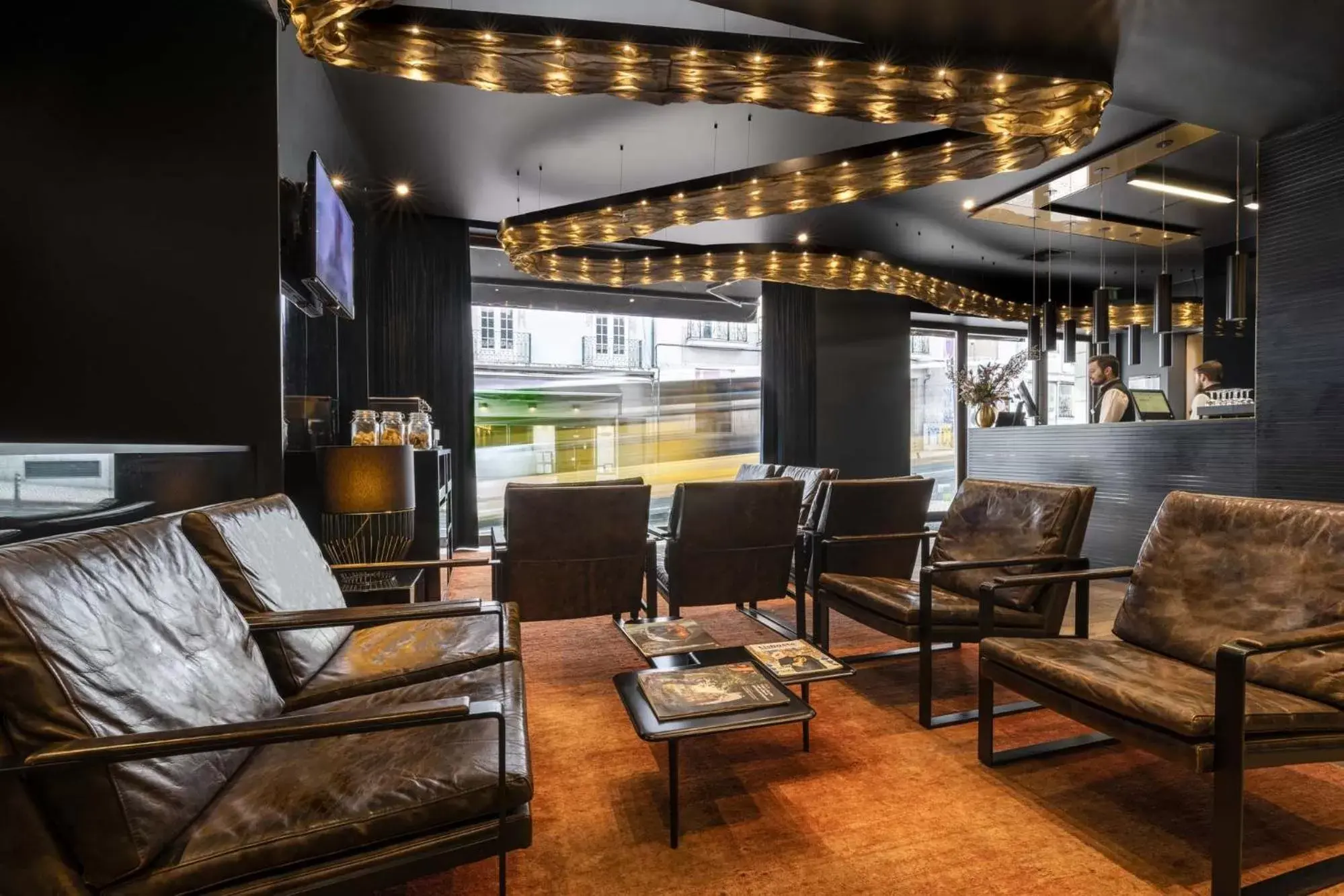 Lobby or reception, Lounge/Bar in 9Hotel Mercy
