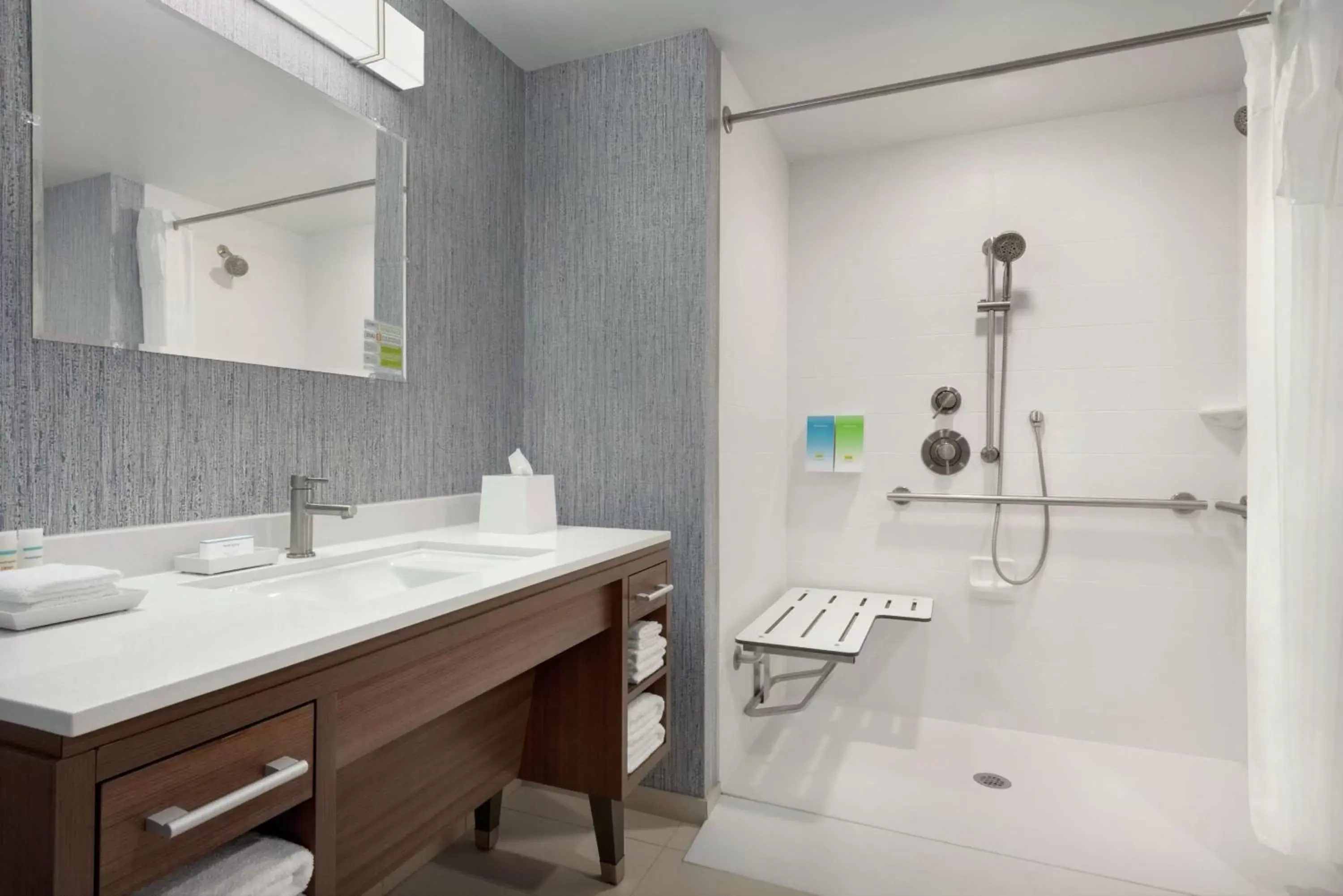 Bathroom in Home2 Suites By Hilton Dayton/Beavercreek, Oh