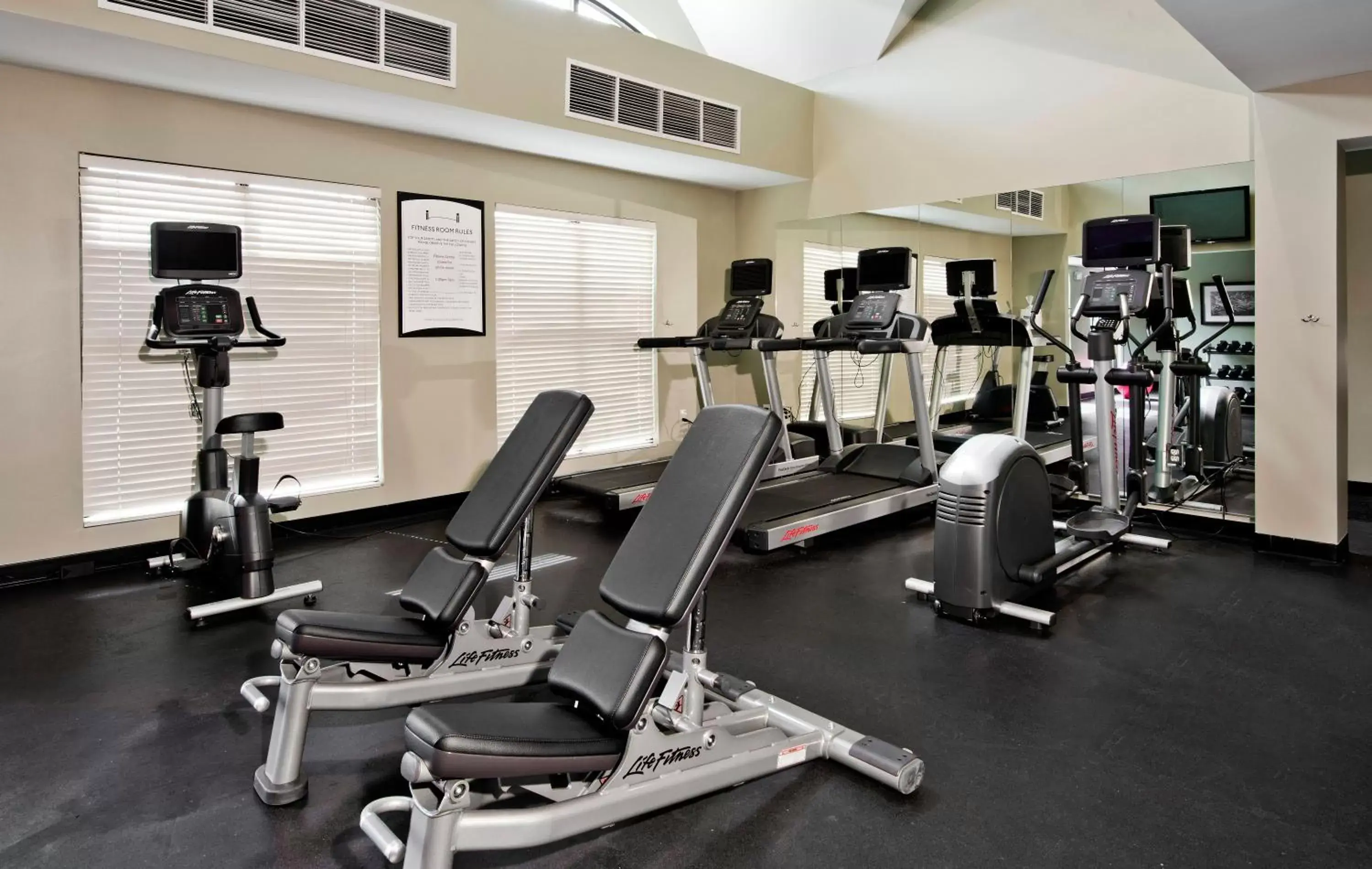 Fitness centre/facilities, Fitness Center/Facilities in Staybridge Suites - Charlotte Ballantyne, an IHG Hotel