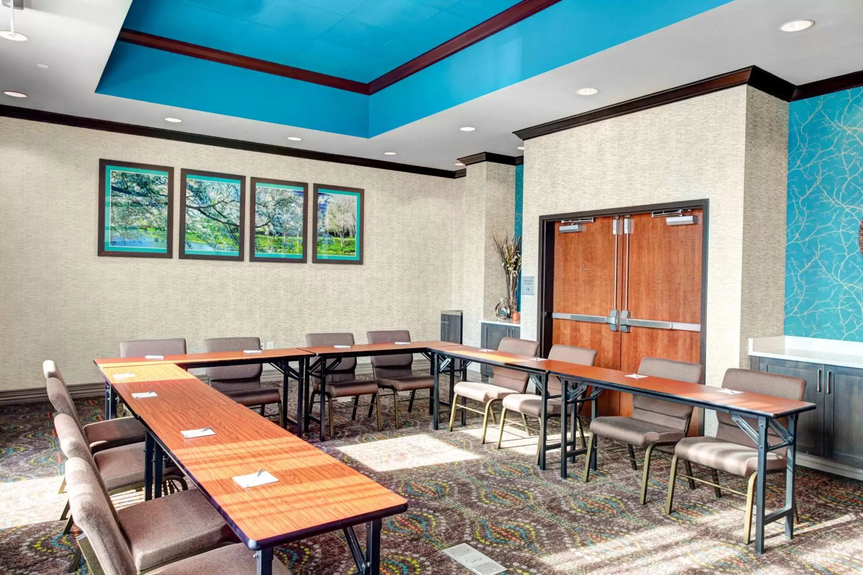 Meeting/conference room, Restaurant/Places to Eat in Hampton Inn & Suites by Hilton Atlanta Perimeter Dunwoody