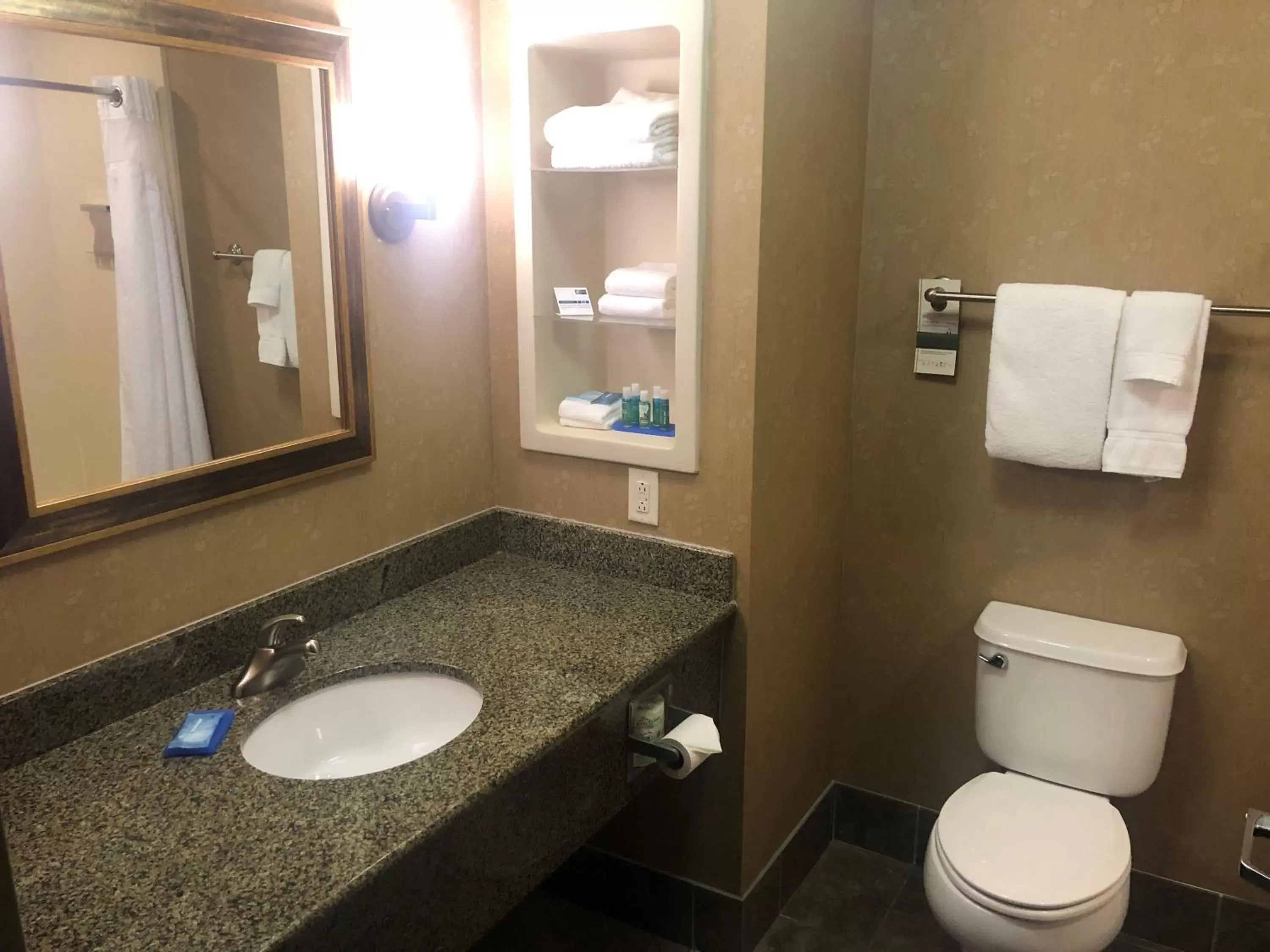 Bathroom in Holiday Inn Express Hotel & Suites Ooltewah Springs - Chattanooga, an IHG Hotel