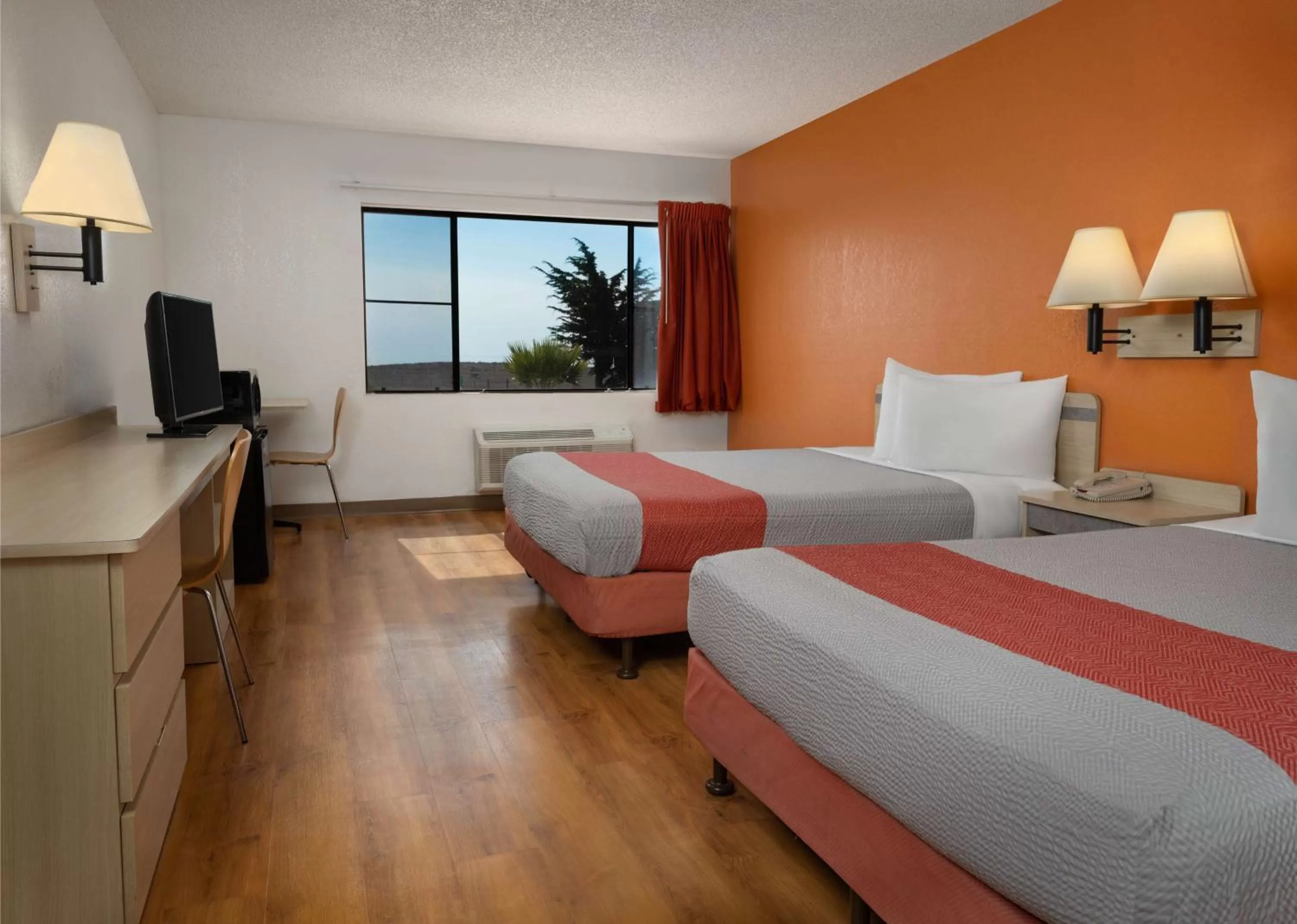 Bedroom in Motel 6 San Simeon, CA - Hearst Castle Area