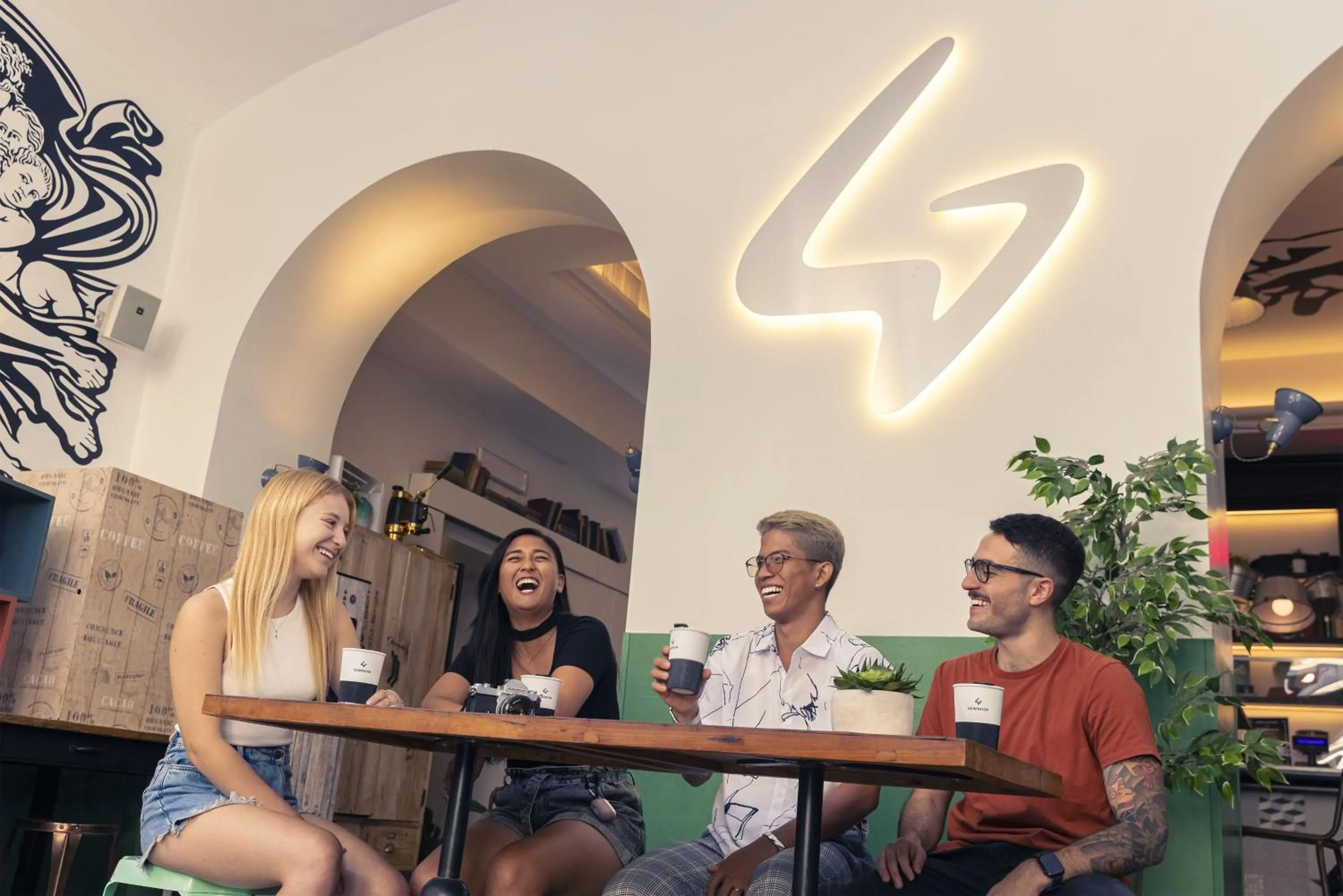 Coffee/tea facilities in Generator Rome
