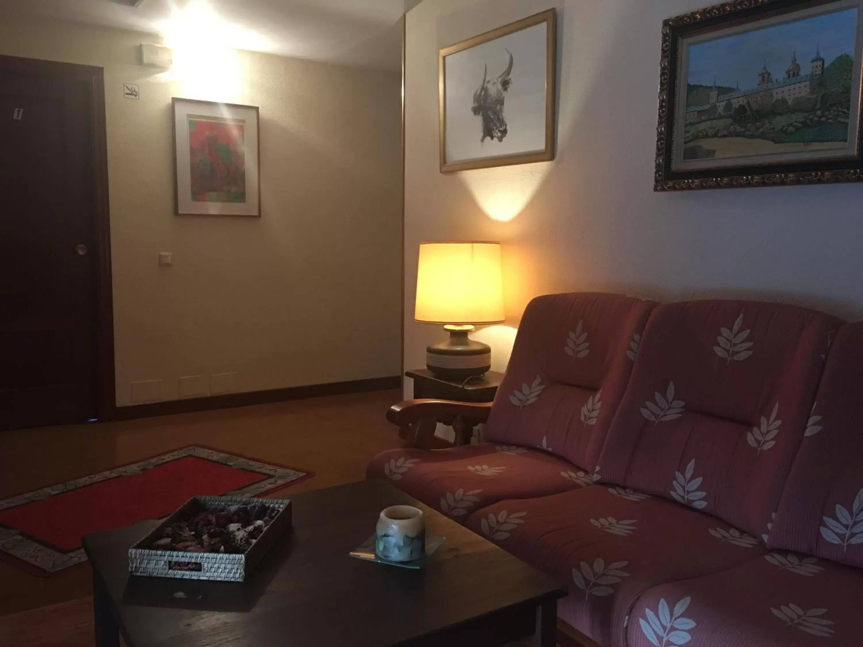 Communal lounge/ TV room, Seating Area in B&B Yeguada La Parrilla