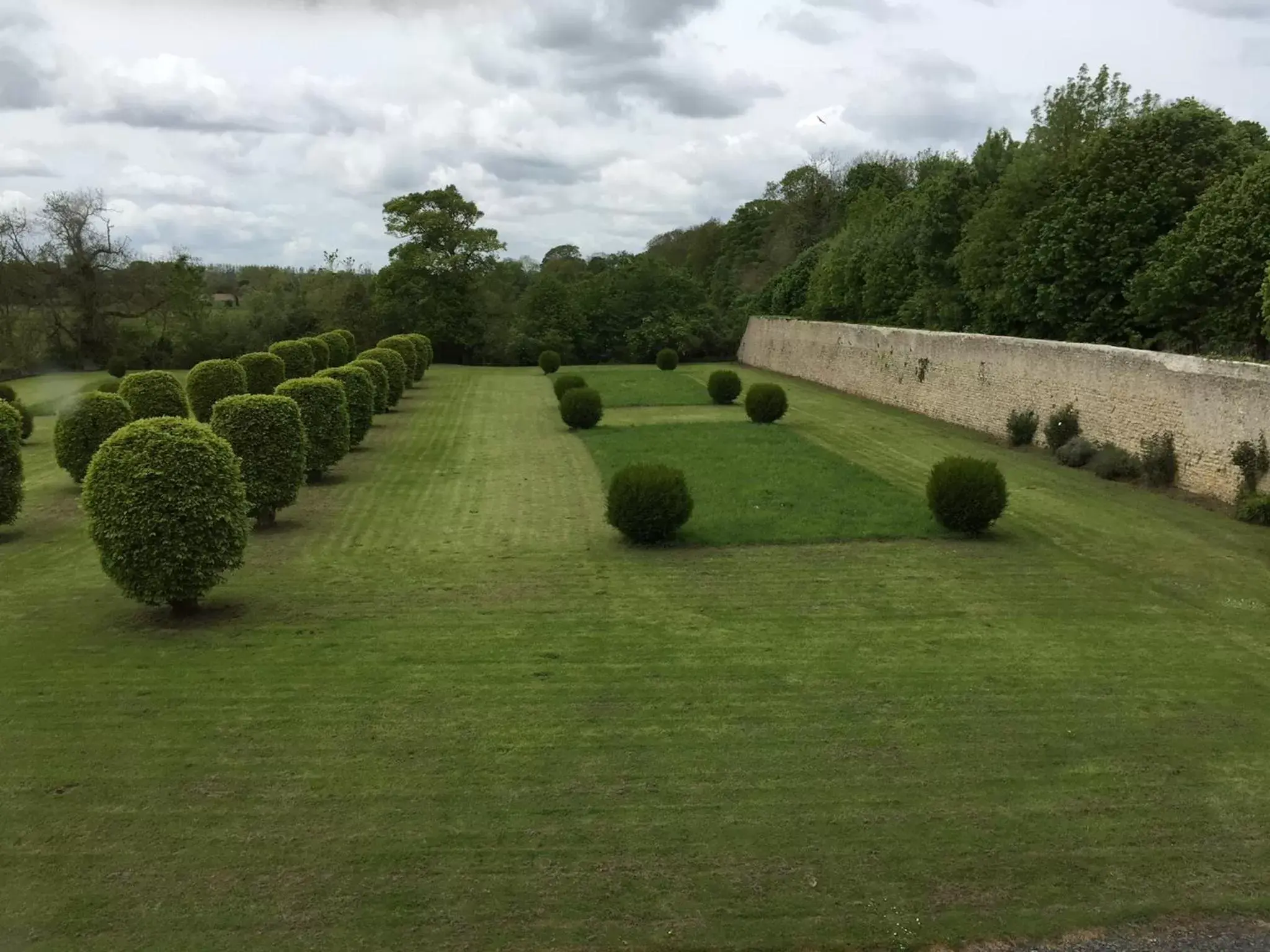 Garden view, Garden in Le Château d'Asnières en Bessin