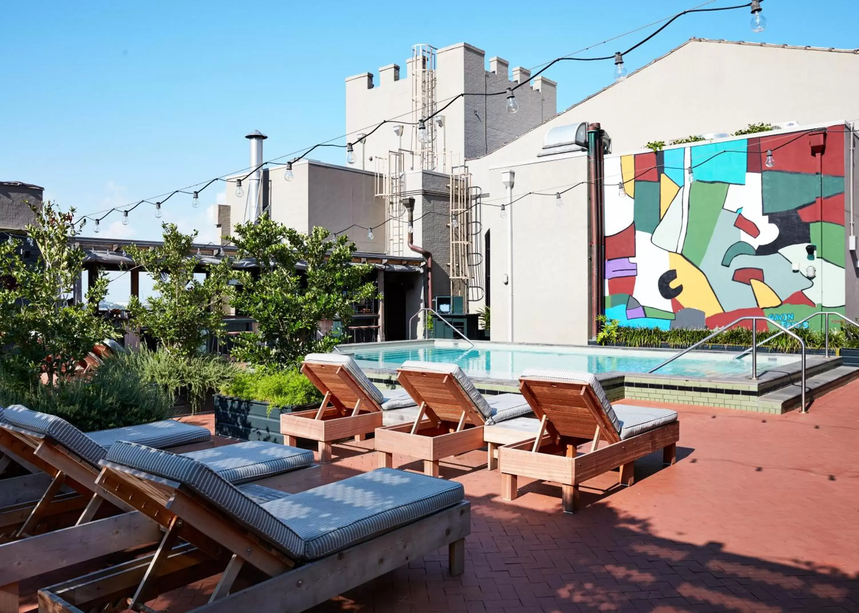 Swimming Pool in Ace Hotel New Orleans