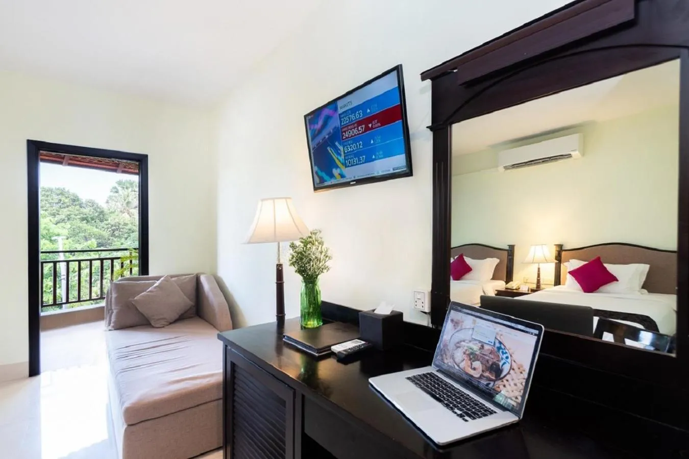 Photo of the whole room, Bed in Almond Hotel Sothearos