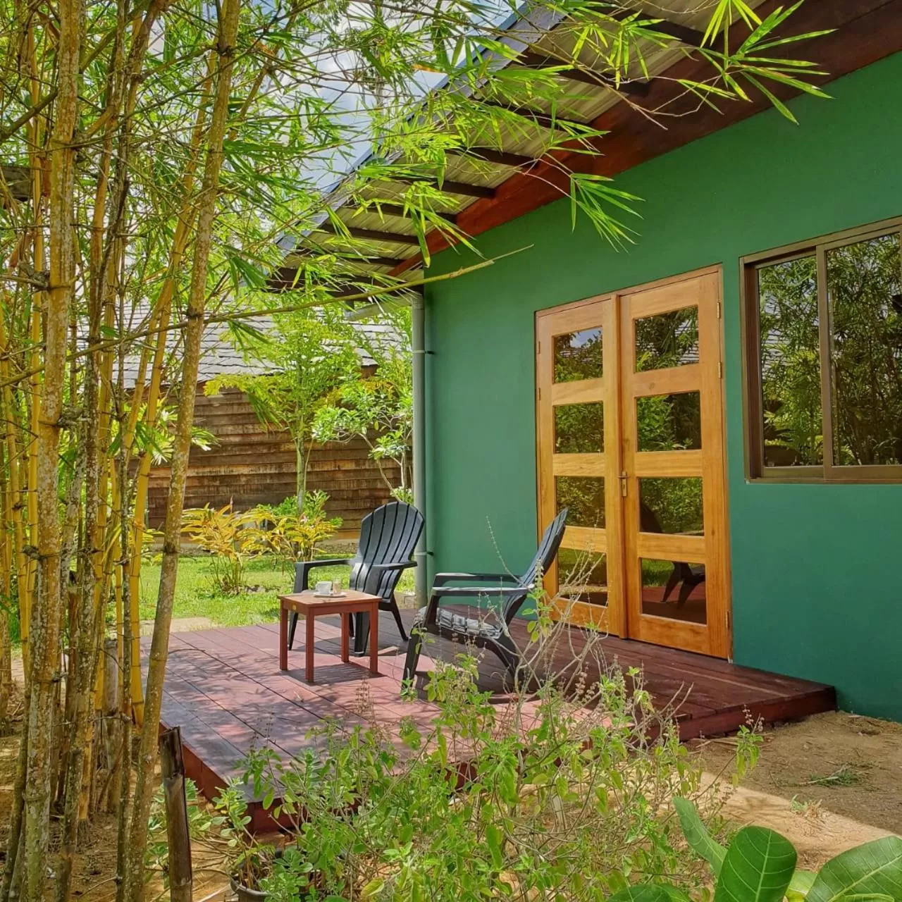 Garden in Houttuyn Wellness River Resort