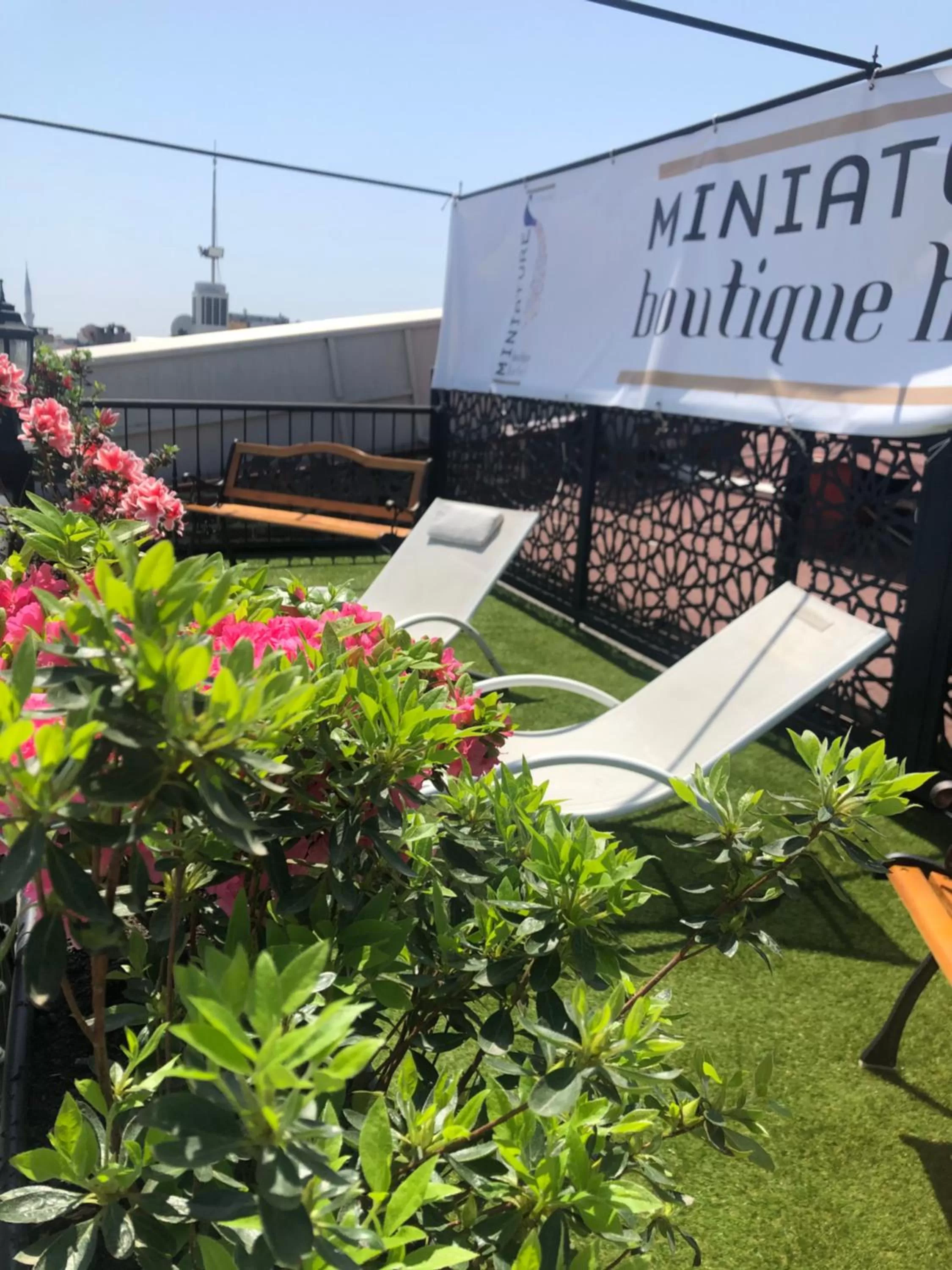 Balcony/Terrace in Hotel Miniature - Ottoman Mansion