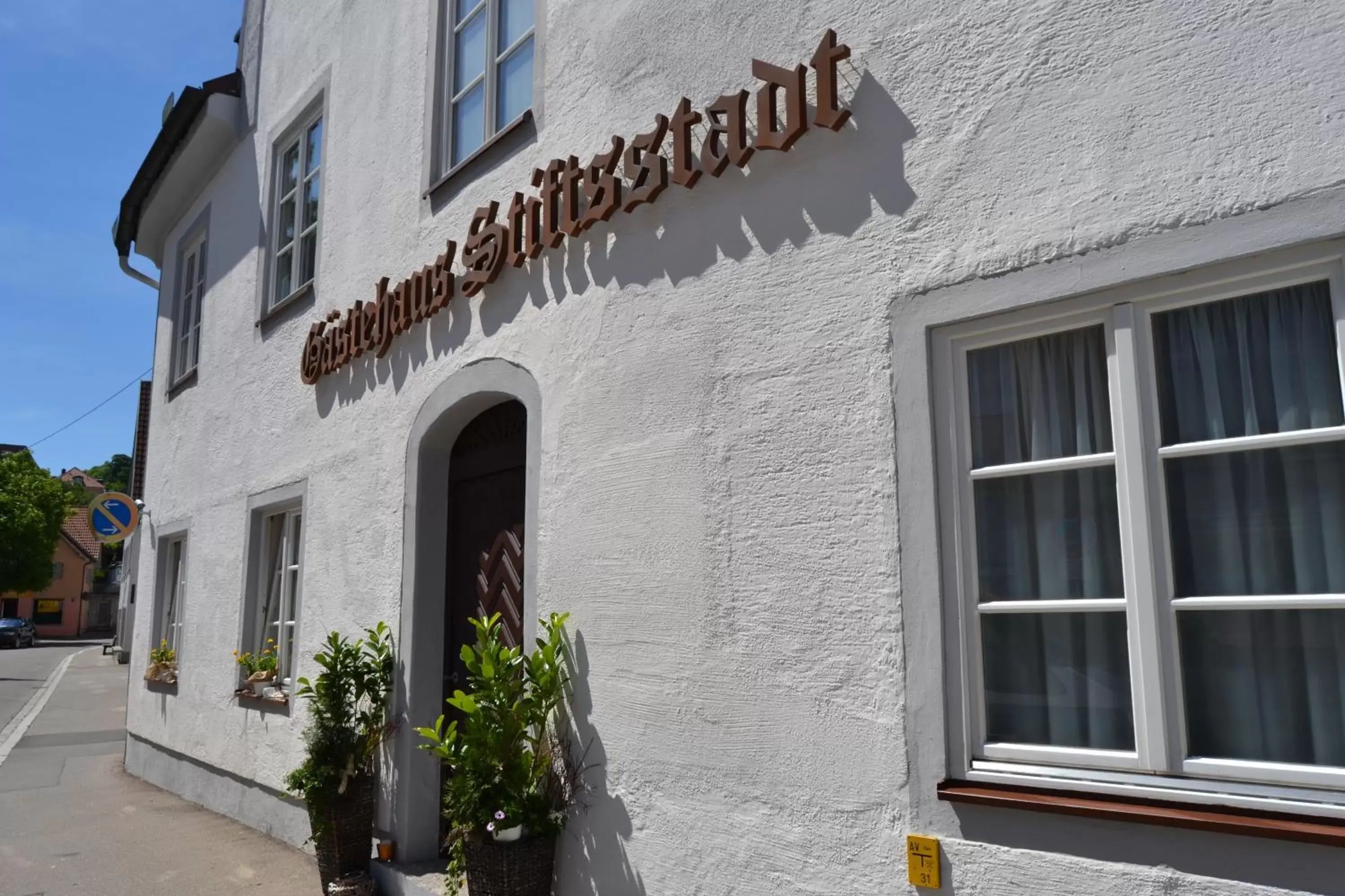 Facade/entrance, Property Building in Gästehaus Stiftsstadt