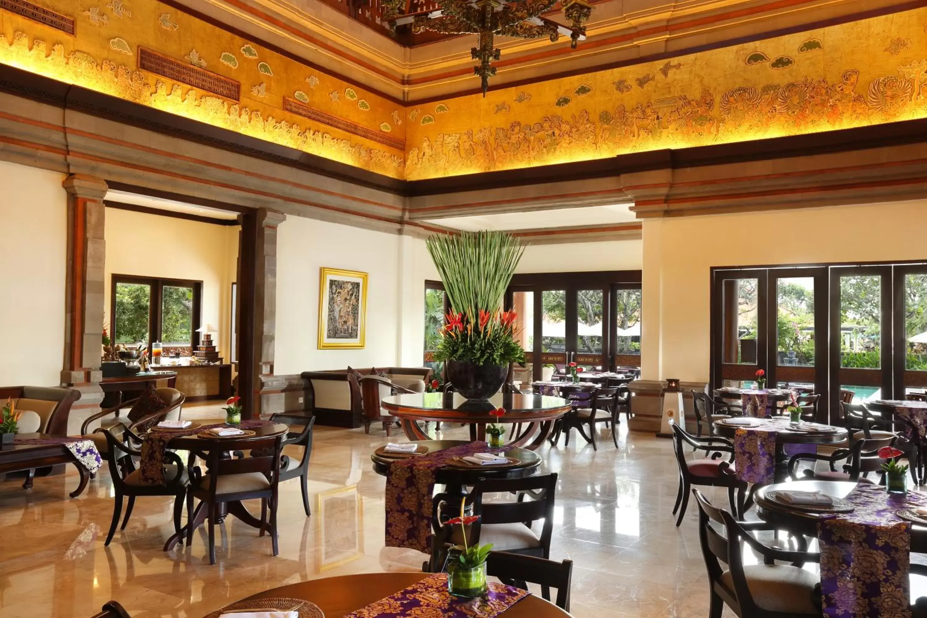 Lounge or bar, Restaurant/Places to Eat in Ayodya Resort Bali
