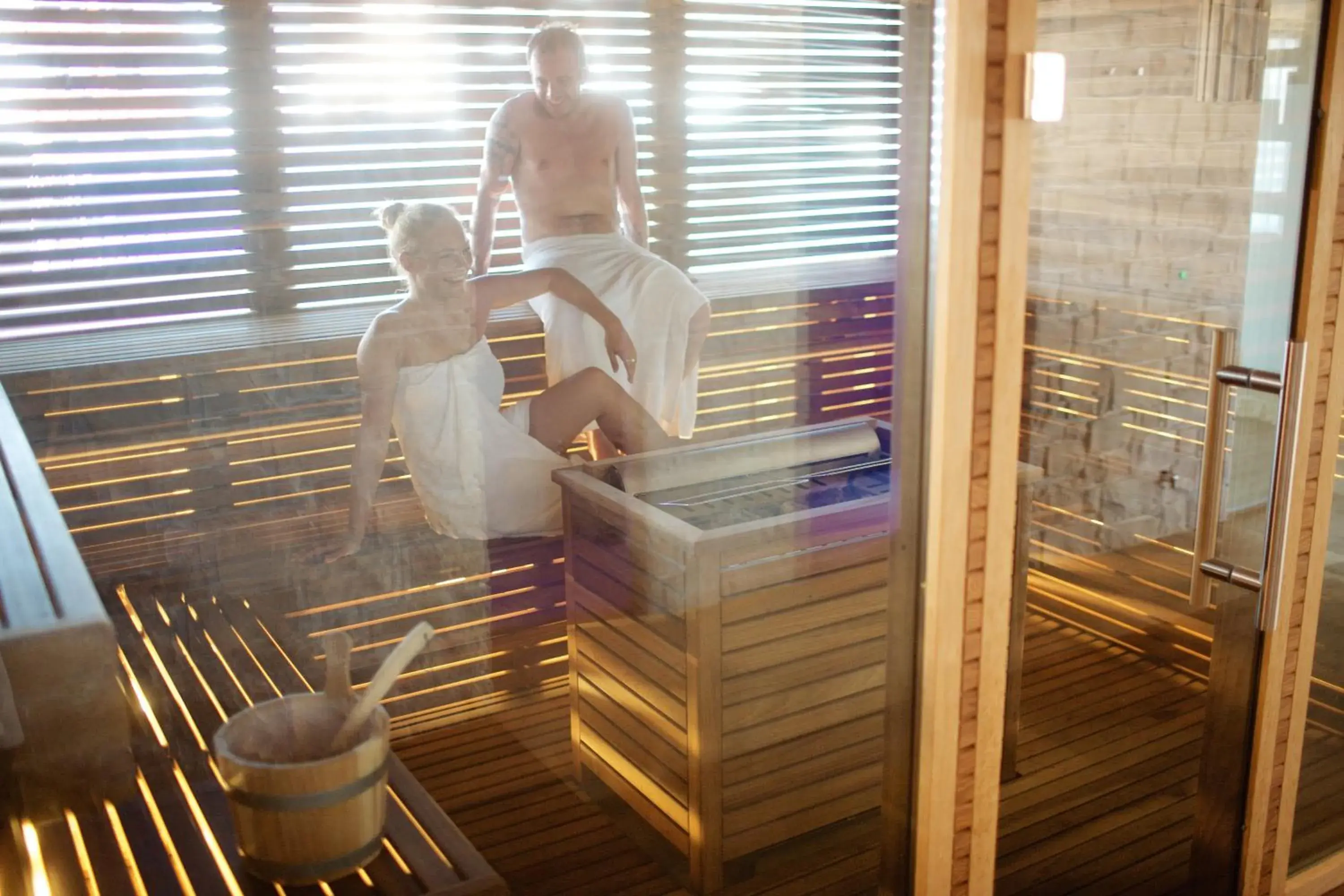 Sauna in Hotel Bivio