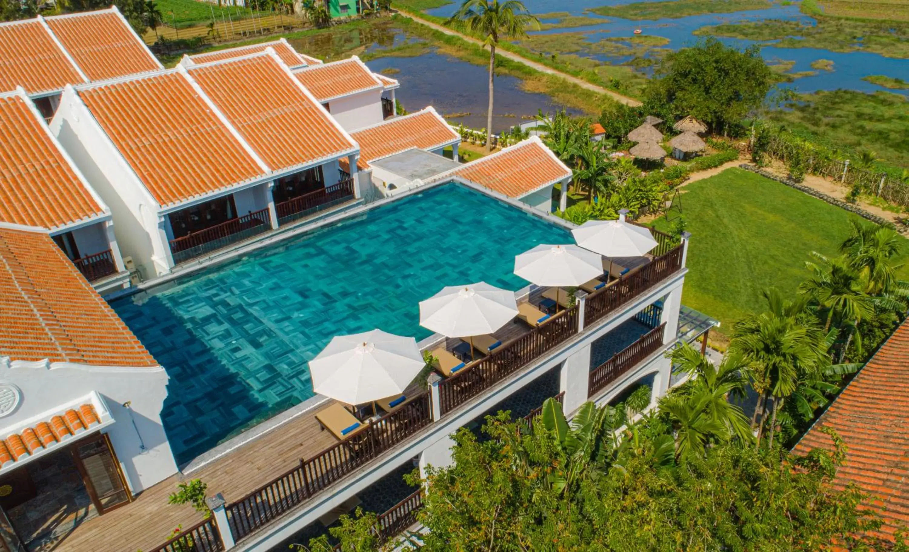 Swimming pool, Pool View in Legacy Hoi An Resort - formerly Ancient House Village Resort & Spa