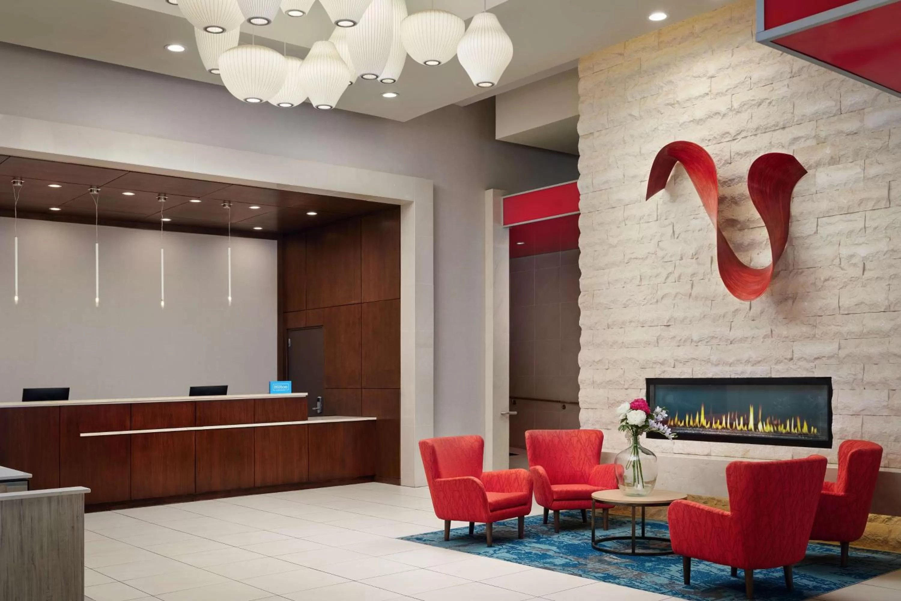 Lobby or reception in Hampton Inn & Suites Atlanta-Midtown, Ga