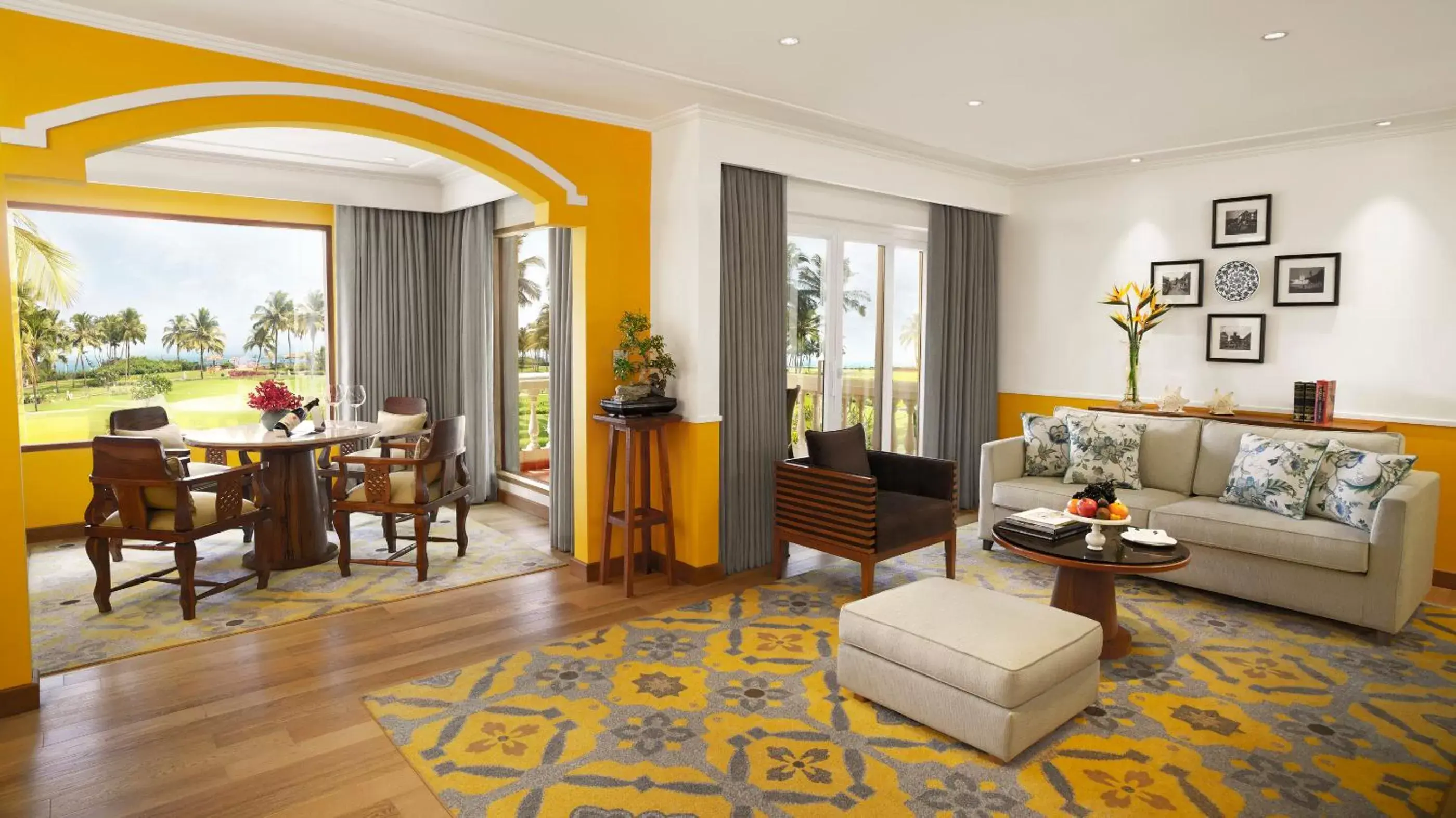 Living room, Seating Area in Taj Exotica Resort & Spa, Goa