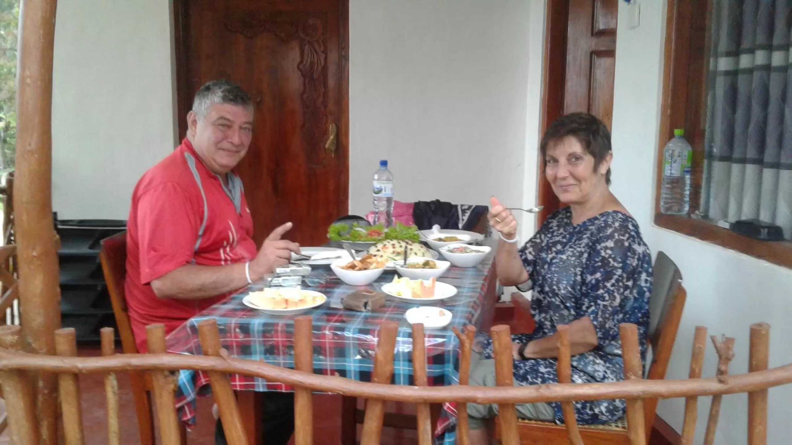 Balcony/Terrace in Malithis lodge