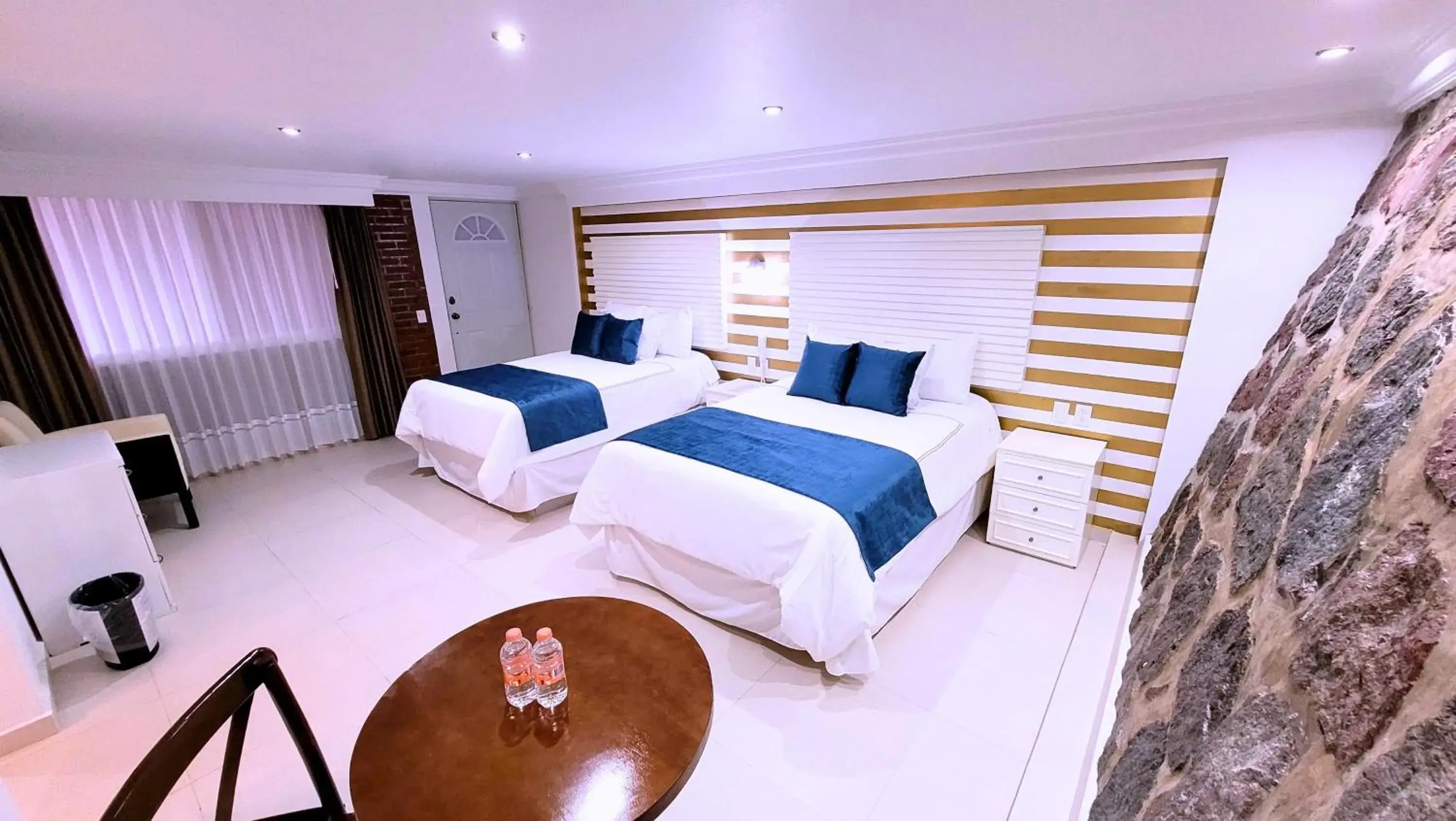 Bed in Hotel Tierras Blancas