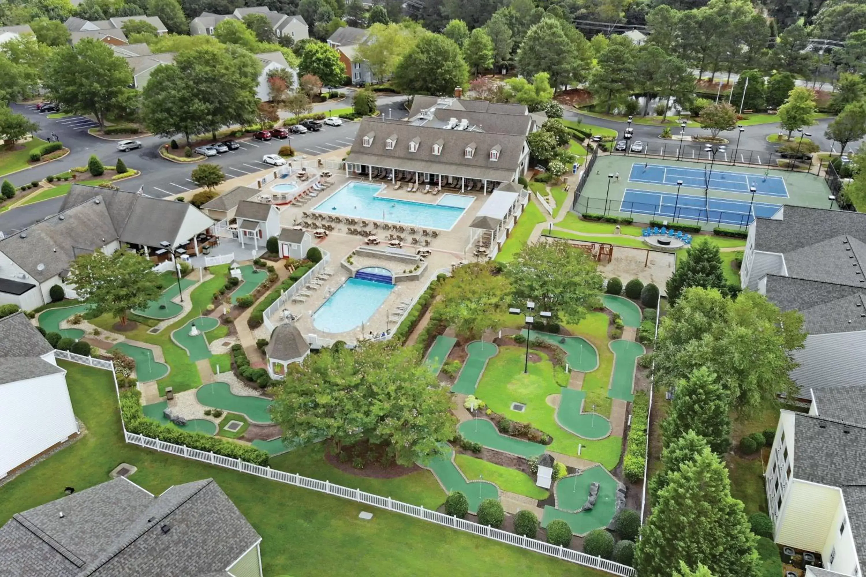 Property building, Bird's-eye View in Club Wyndham Kingsgate