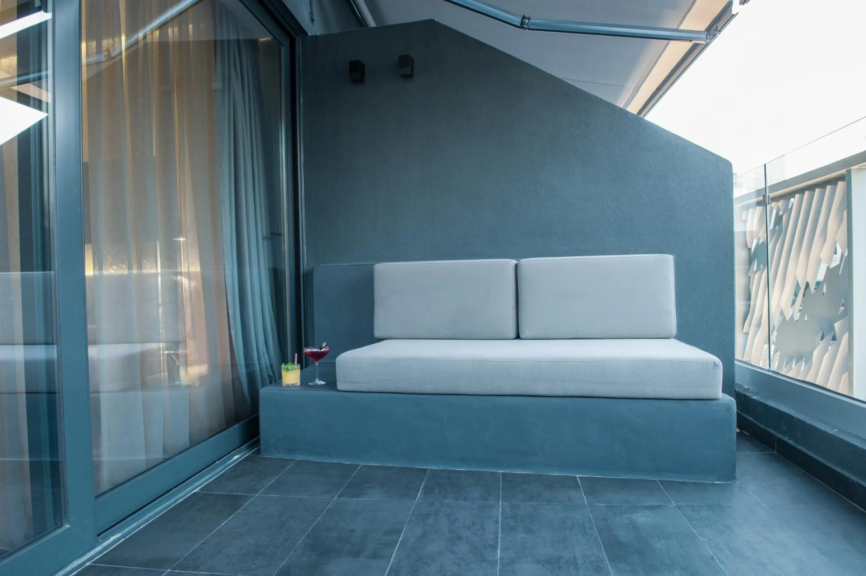 Balcony/Terrace in Athens Lodge by Athens Prime Hotels