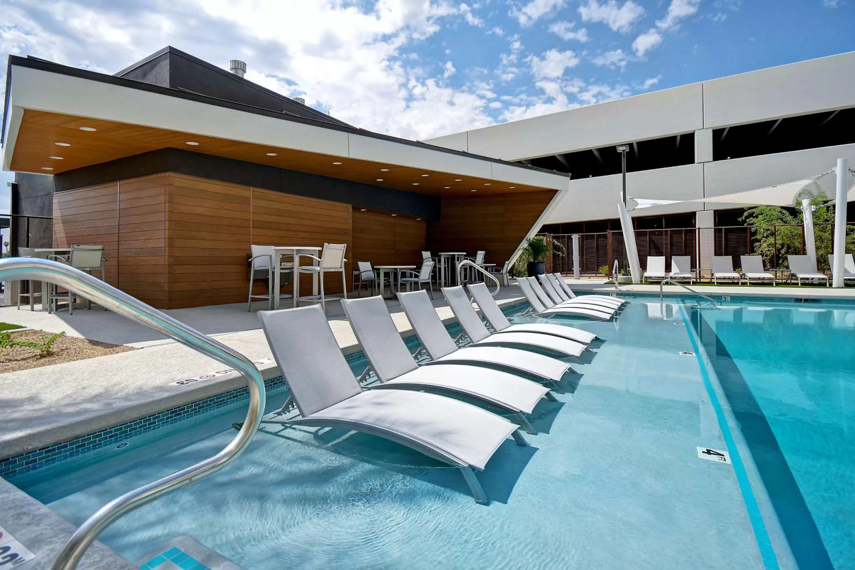 Swimming pool in Home2 Suites by Hilton Las Vegas Convention Center - No Resort Fee