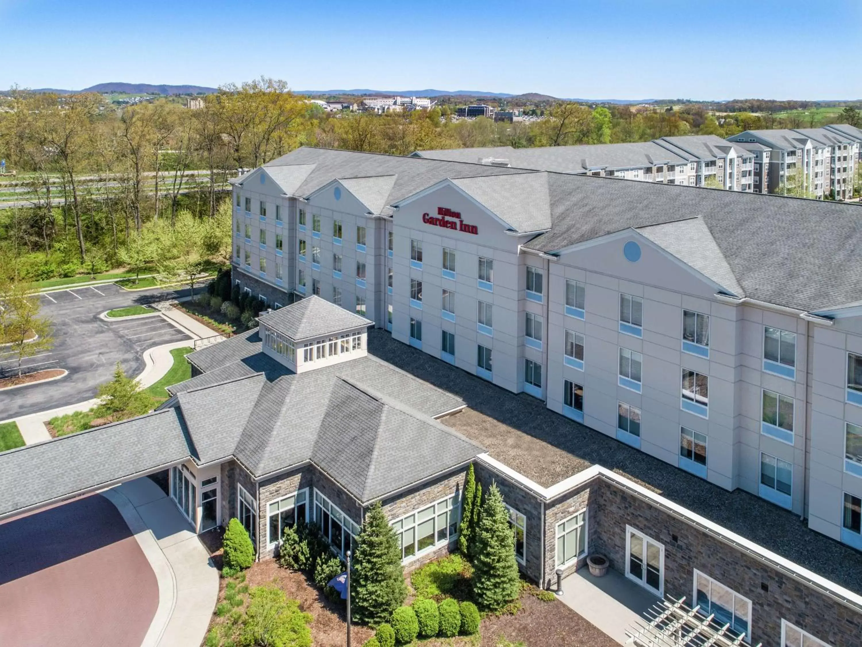 Property building, Bird's-eye View in Hilton Garden Inn Blacksburg University