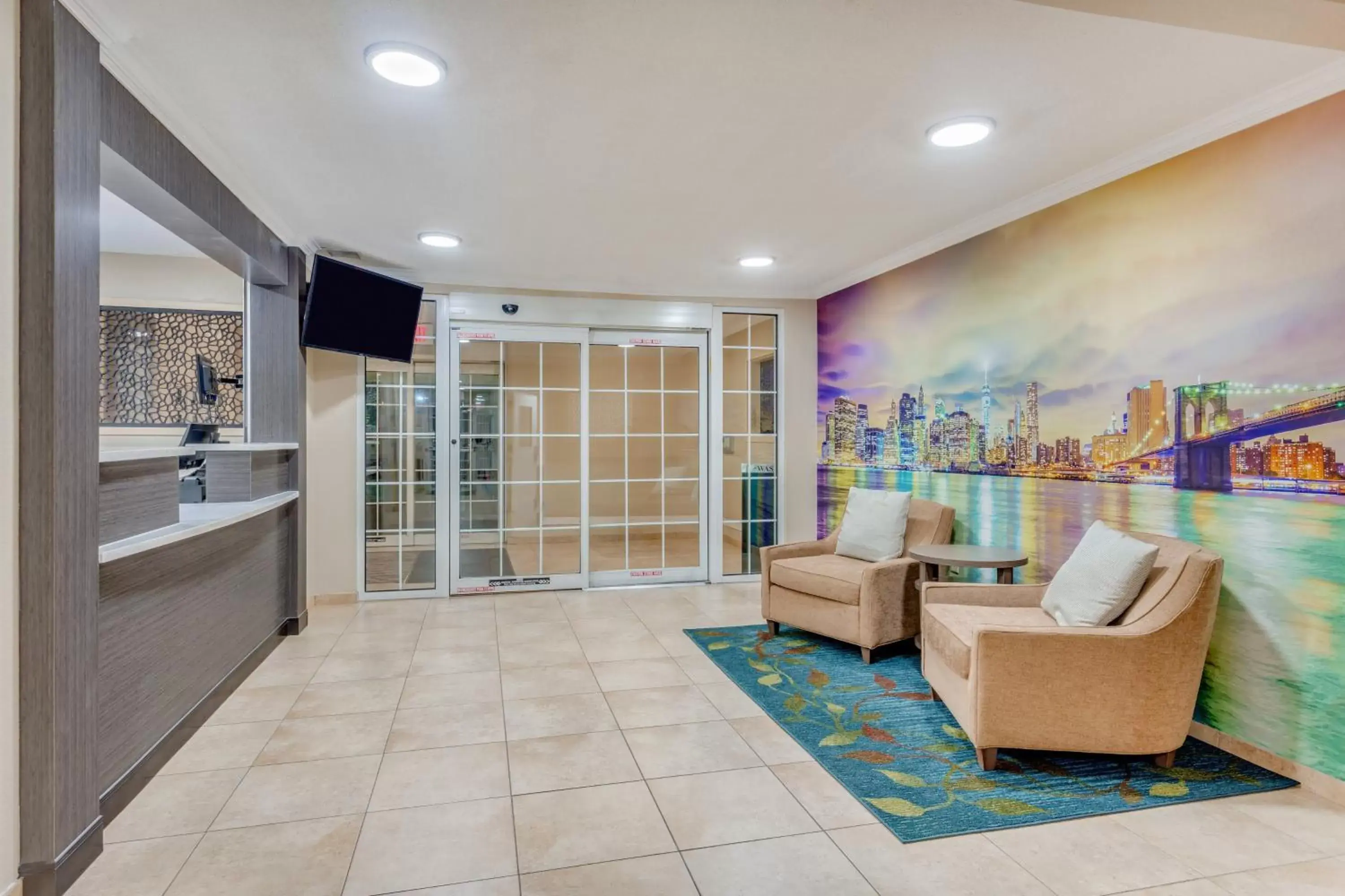 Property building, Lobby/Reception in Candlewood Suites Secaucus, an IHG Hotel