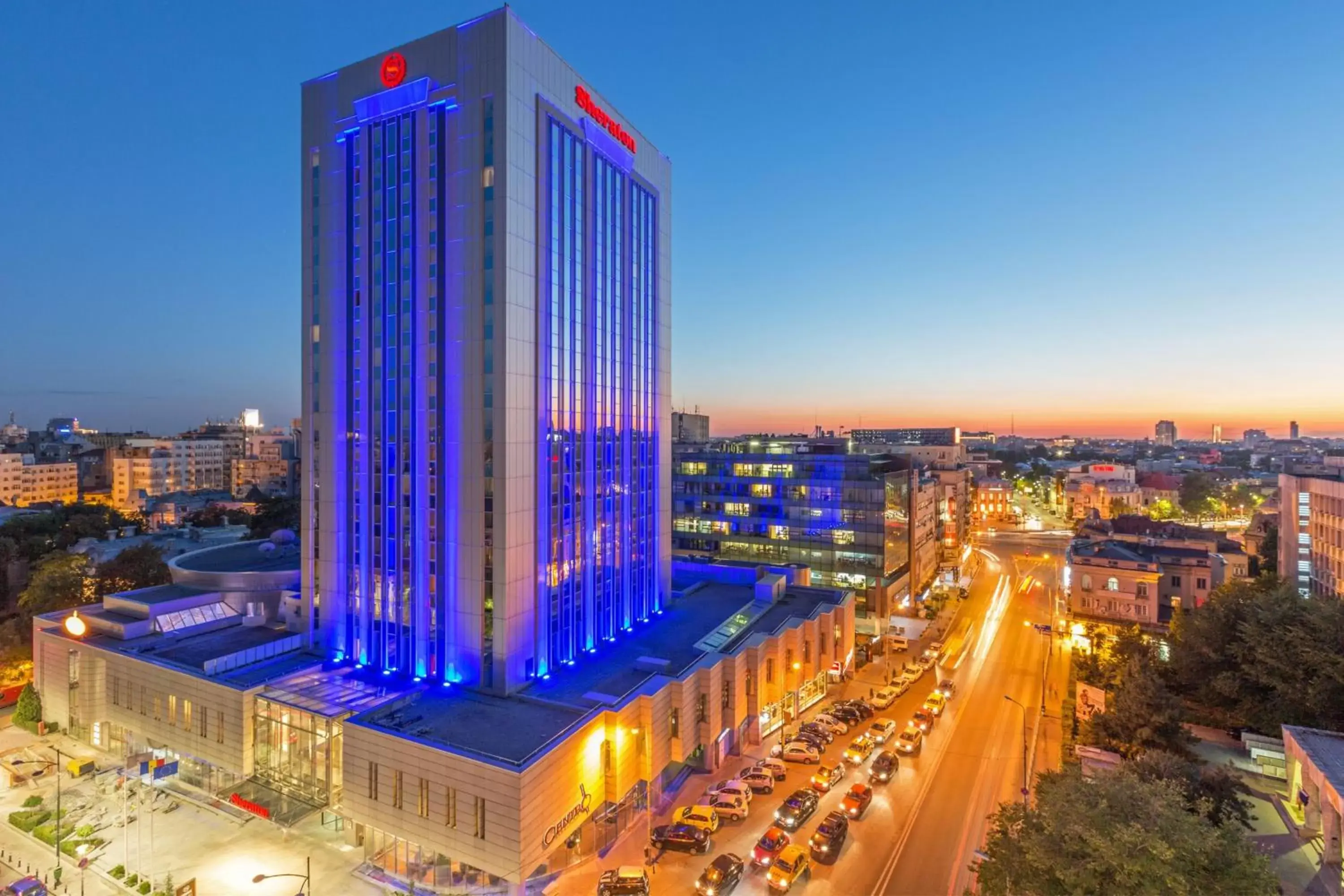 Property building in Sheraton Bucharest Hotel