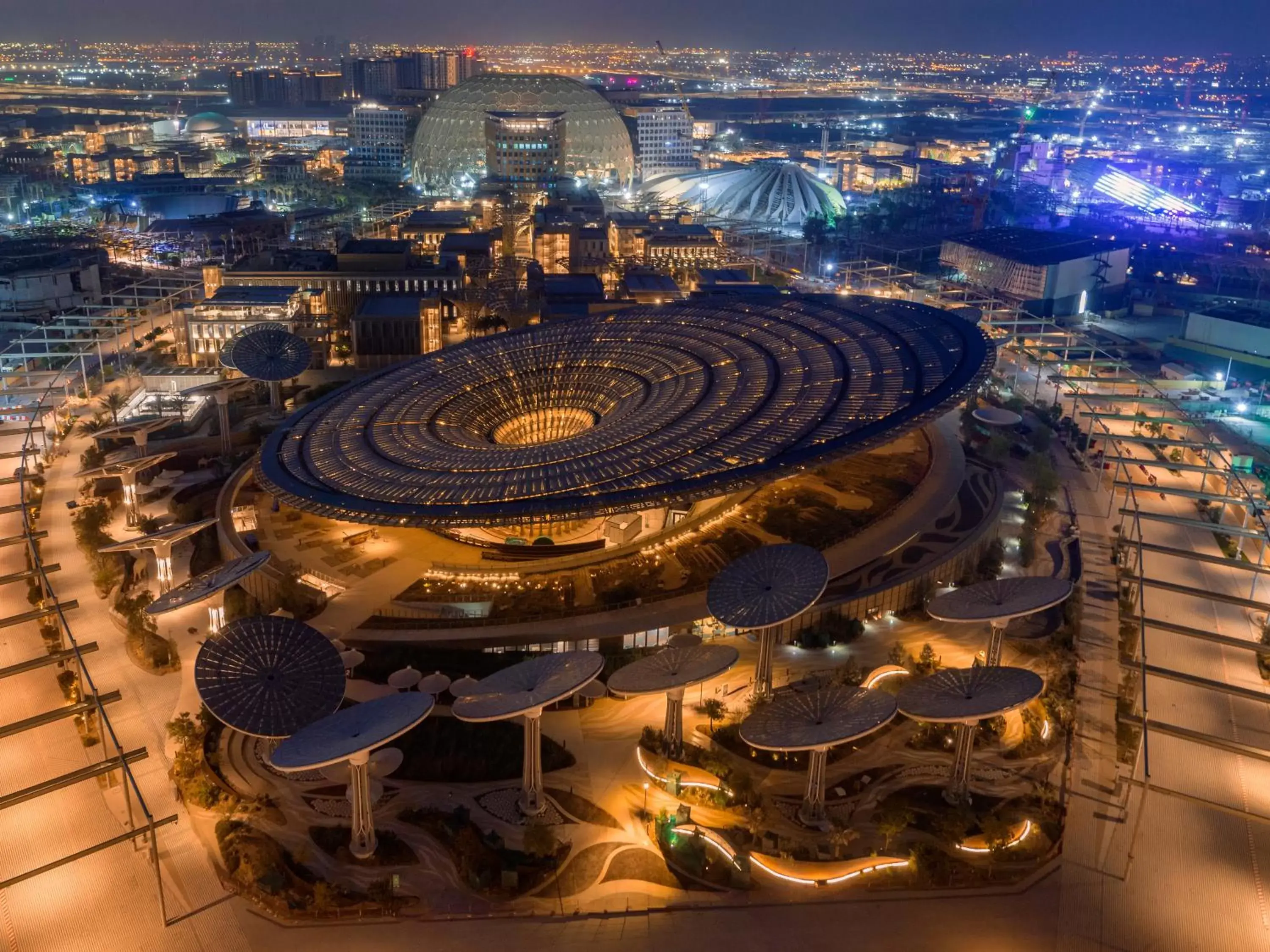 Bird's eye view in Rove Expo City Bird's eye view in Rove Expo City