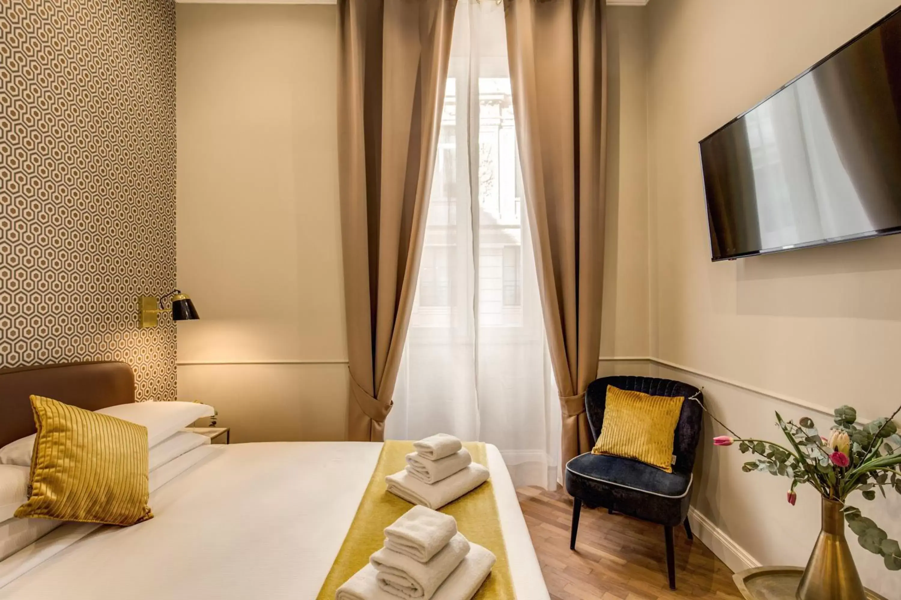 Bed in Charme Spagna Boutique Hotel