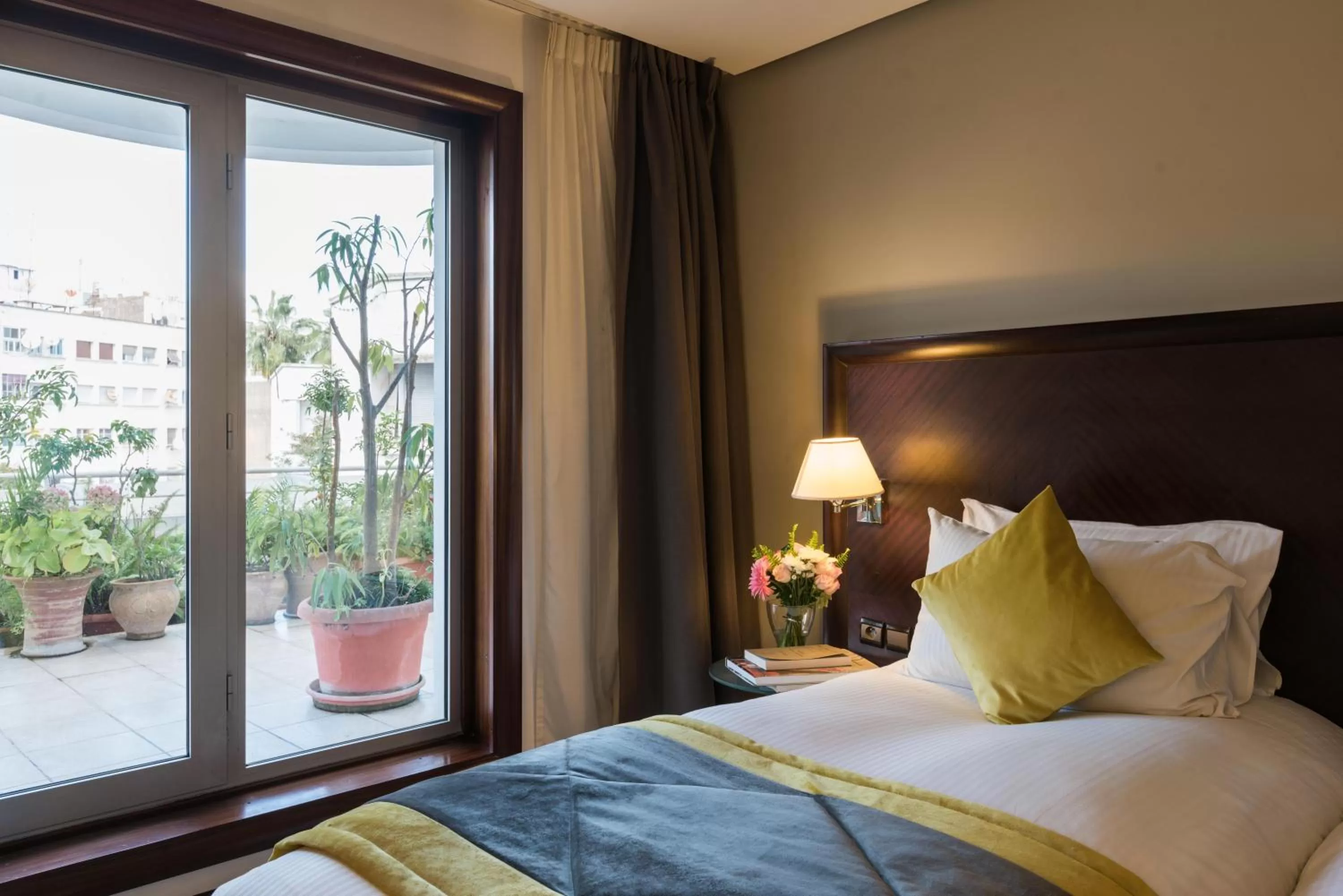 Bed in Le Diwan Hotel Rabat - MGallery Collection